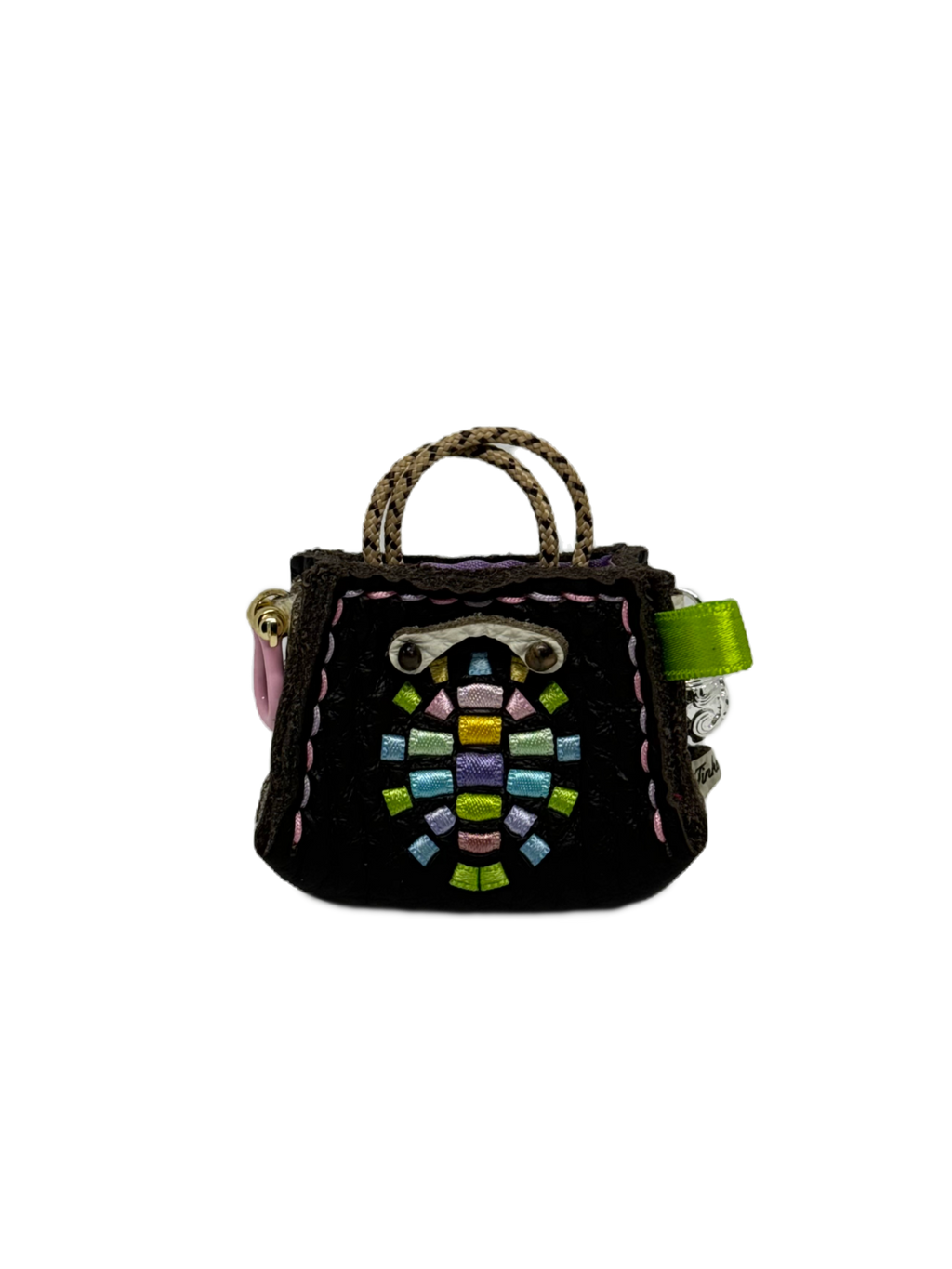 Green Turtle Tinker Bag Charm