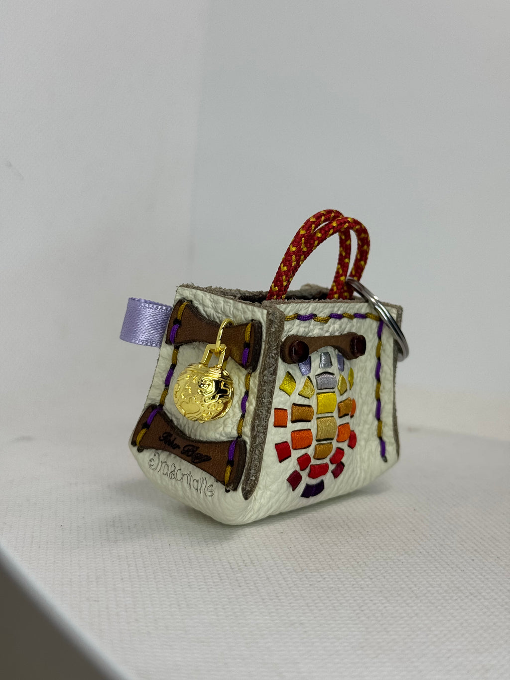 Flaming Turtle Tinker Bag Charm
