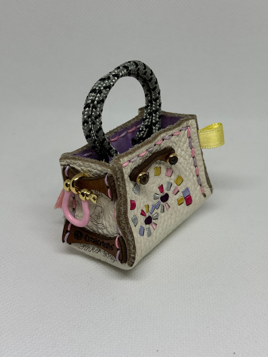 Spiral Tinker bag charm