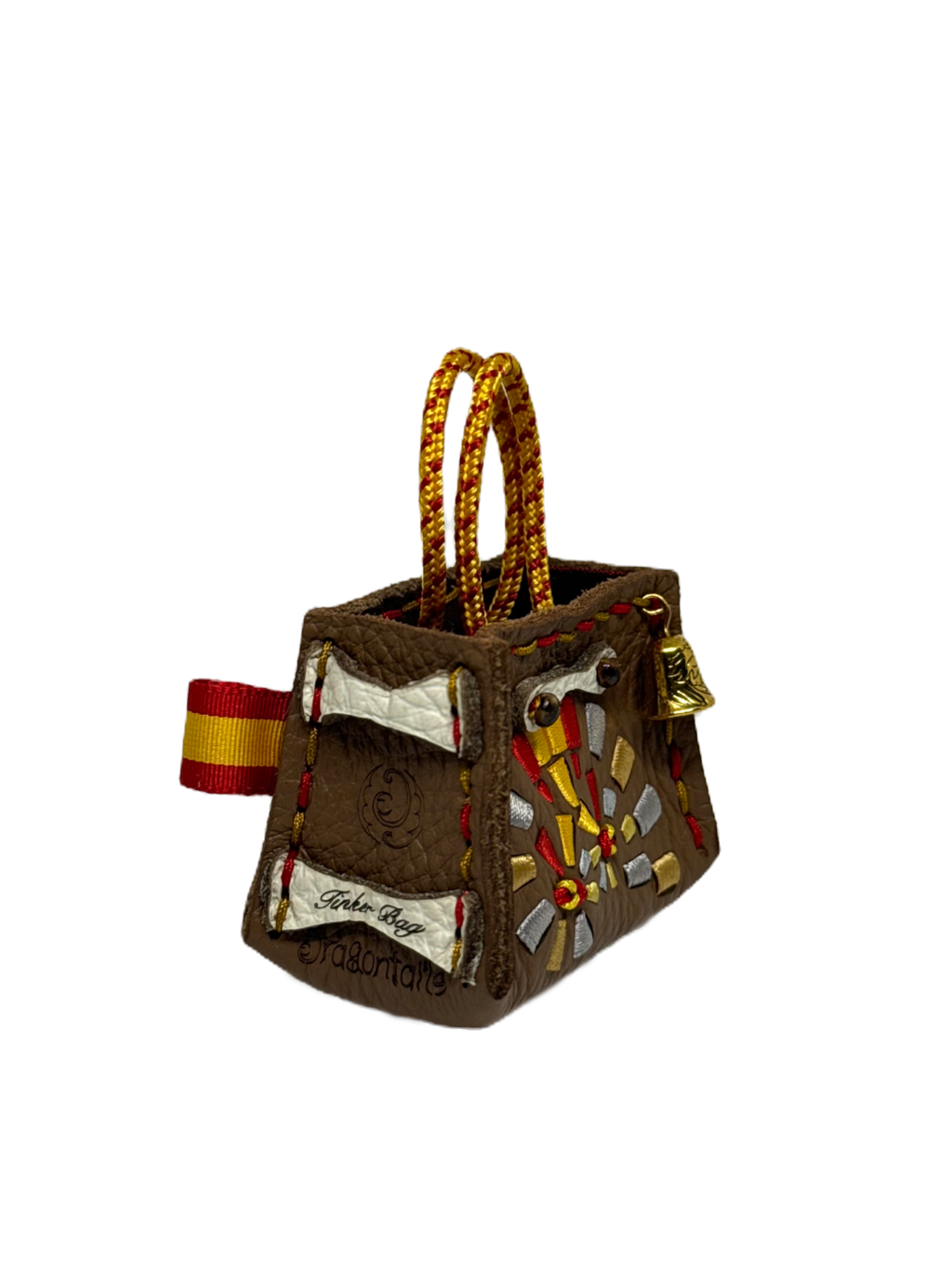 Spanish Spiral Tinker Bag Charm