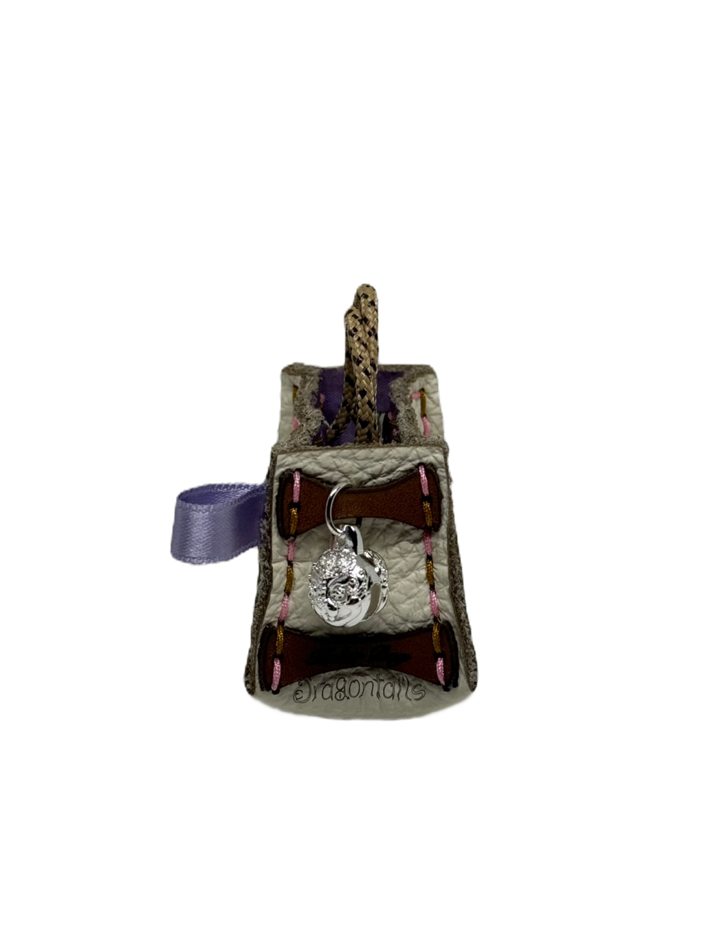 Spiral Tinker bag charm