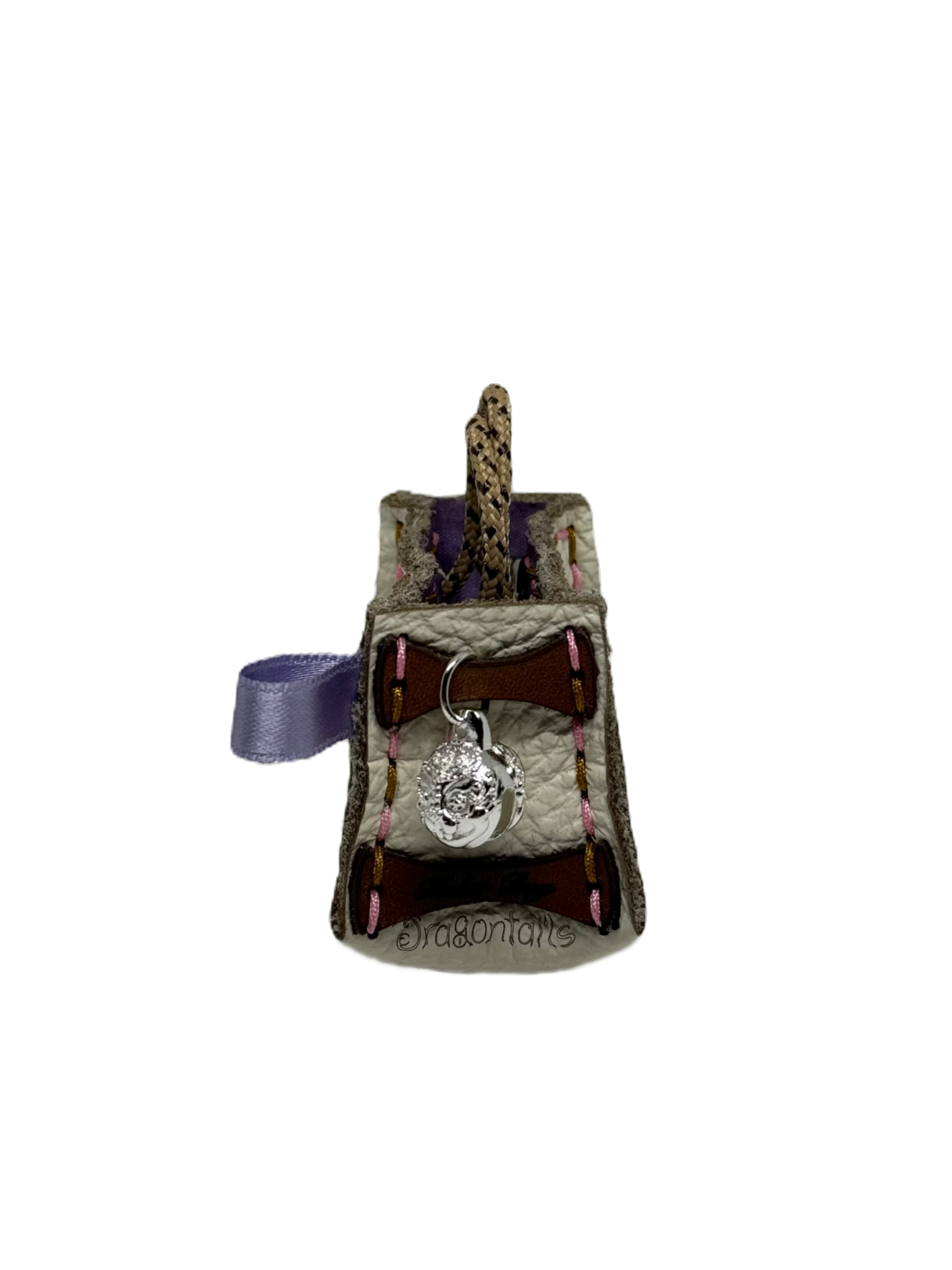 Spiral Tinker bag charm