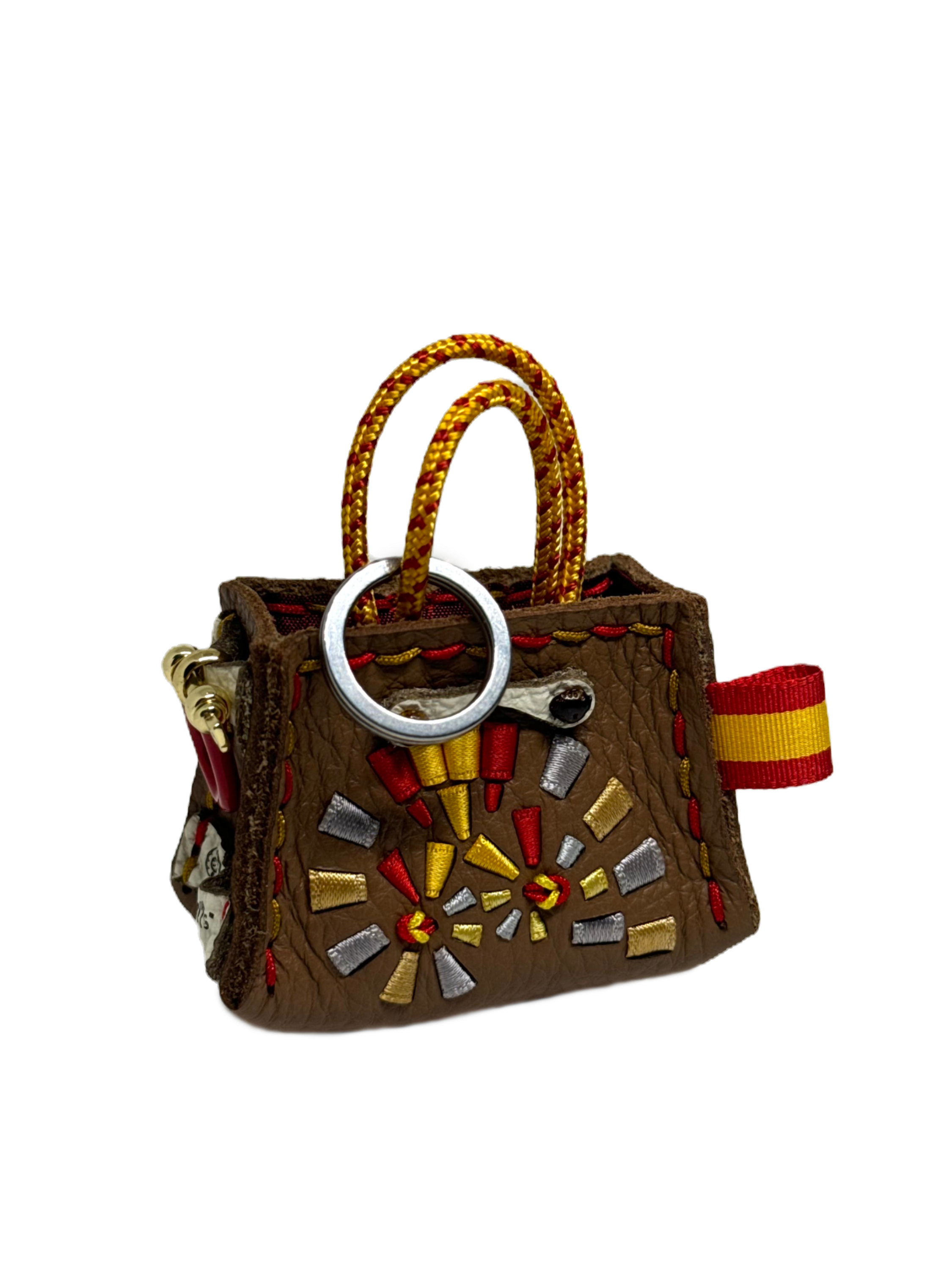 Spanish Spiral Tinker Bag Charm