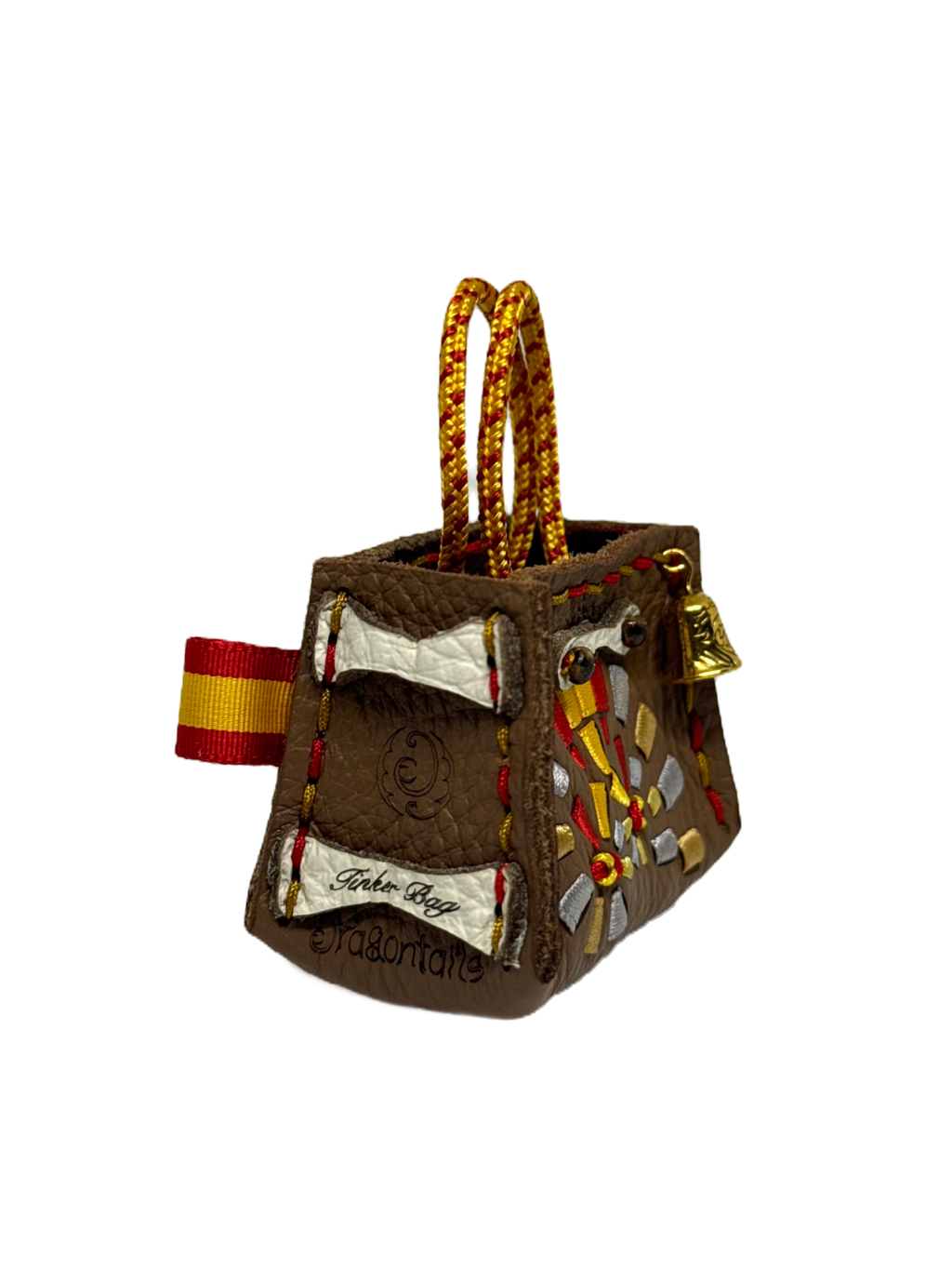 Spanish Spiral Tinker Bag Charm