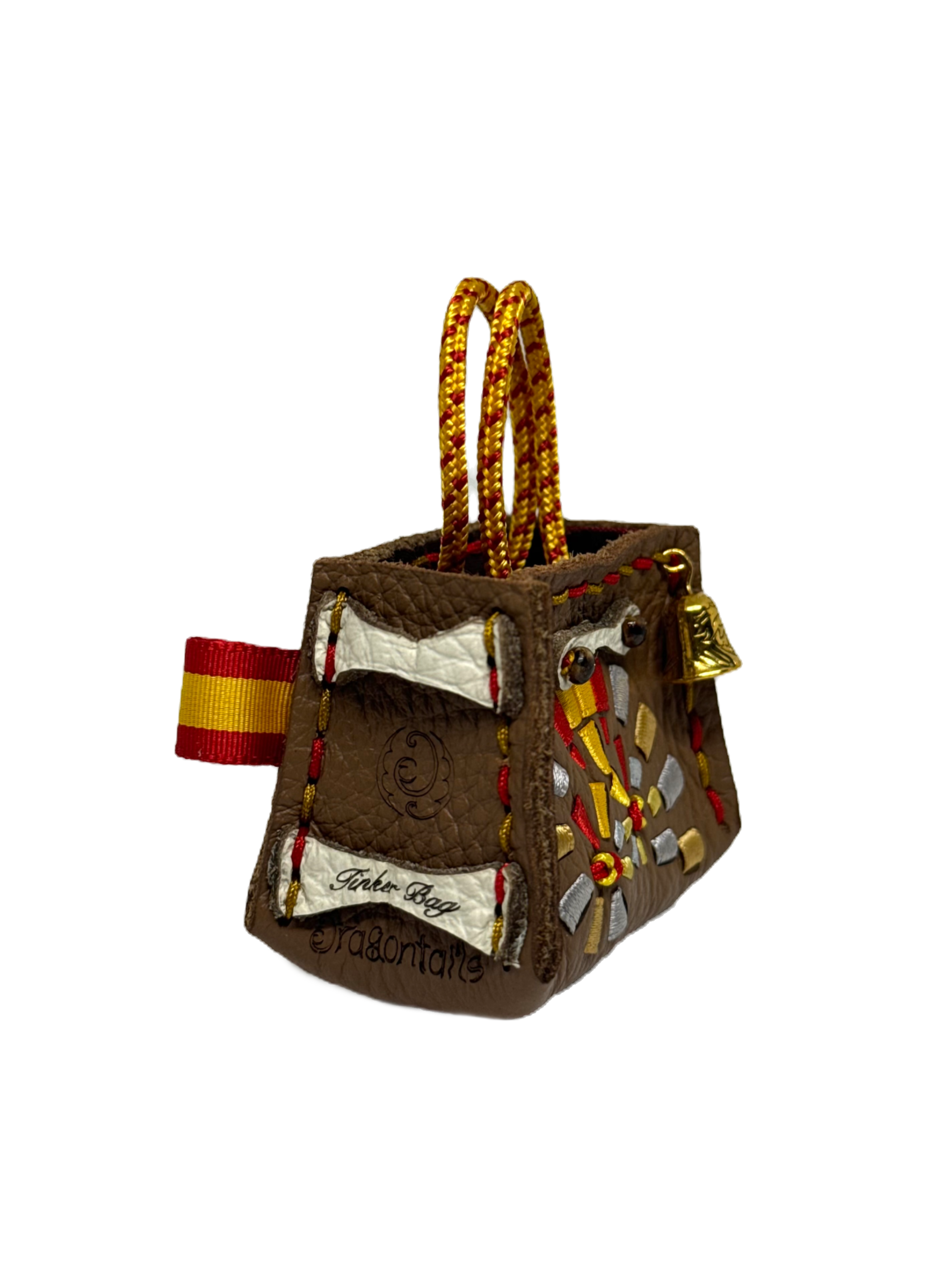 Spanish Spiral Tinker Bag Charm