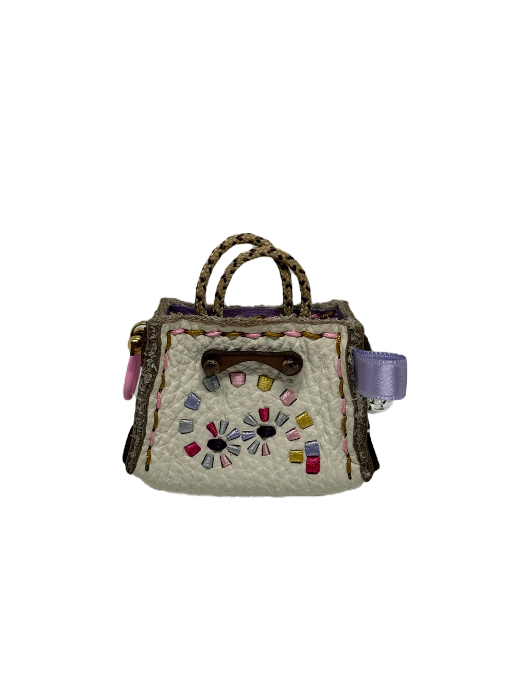 Spiral Tinker bag charm