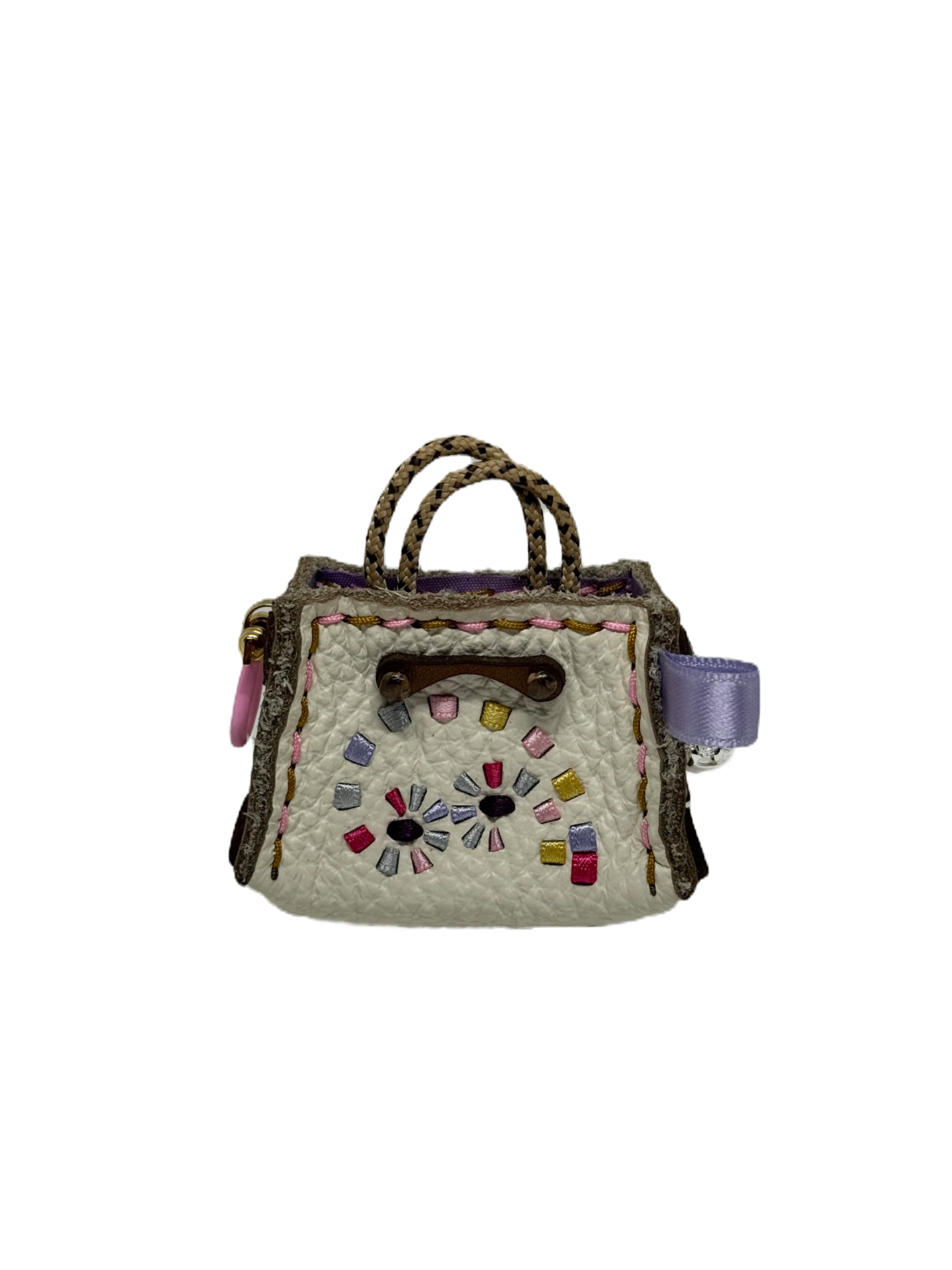 Spiral Tinker bag charm