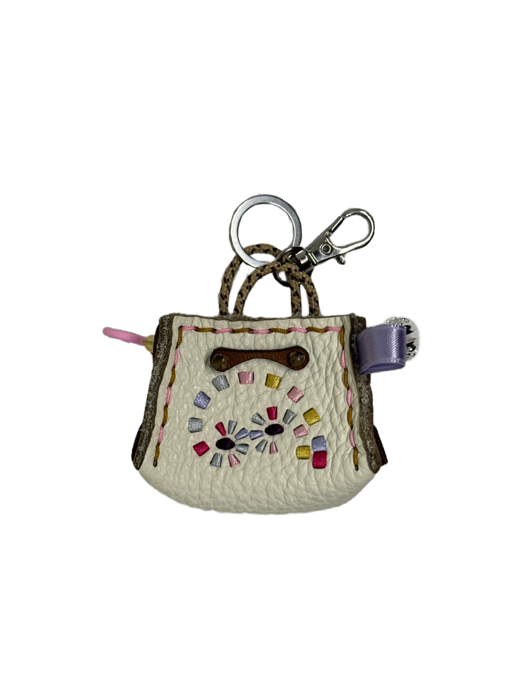 Spiral Tinker bag charm