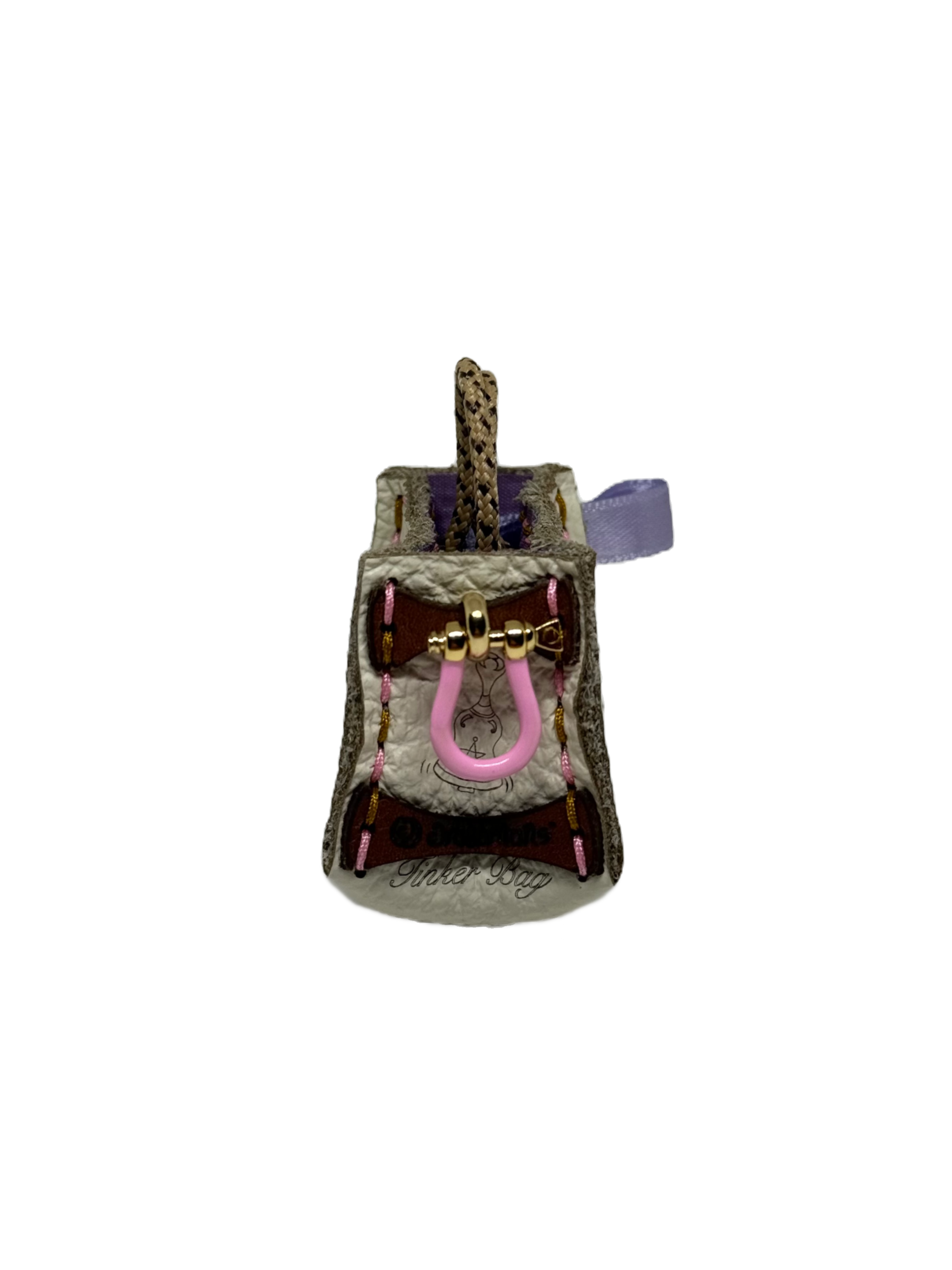 Spiral Tinker bag charm