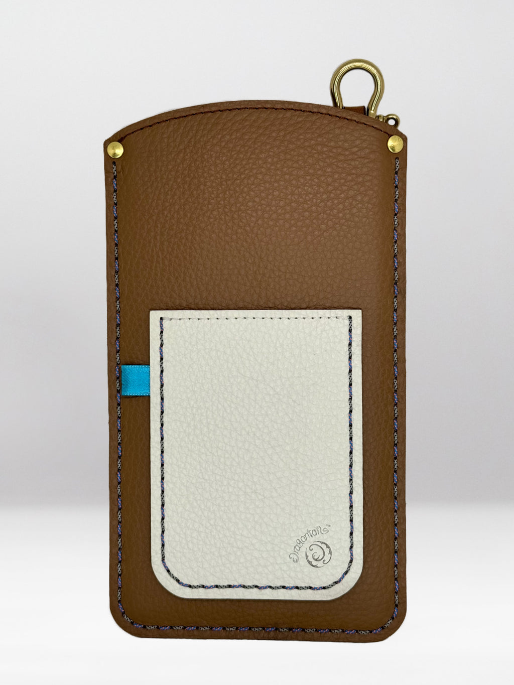 Turquoise Satin Turtle "Traveller"