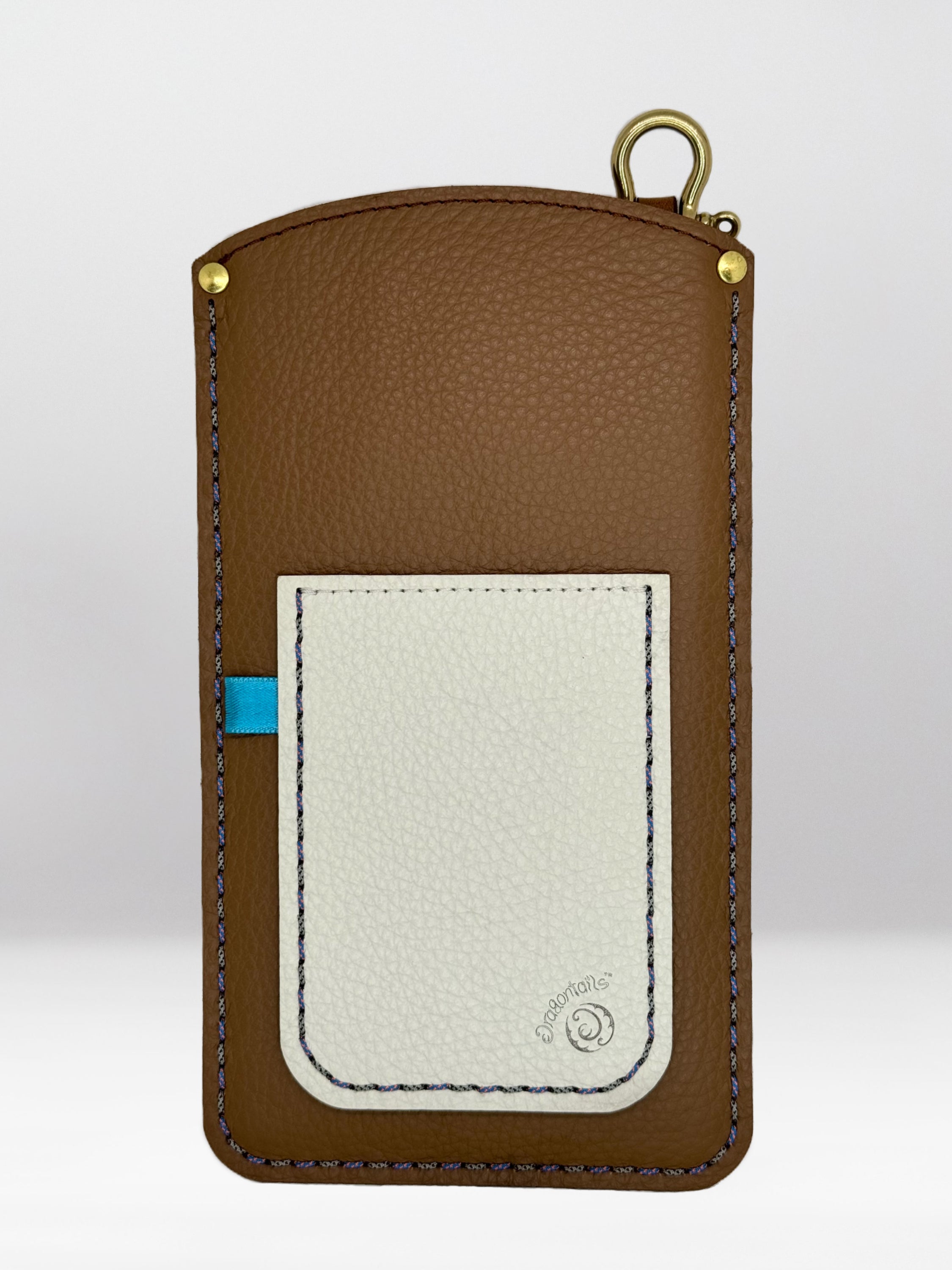 Turquoise Satin Turtle "Traveller"