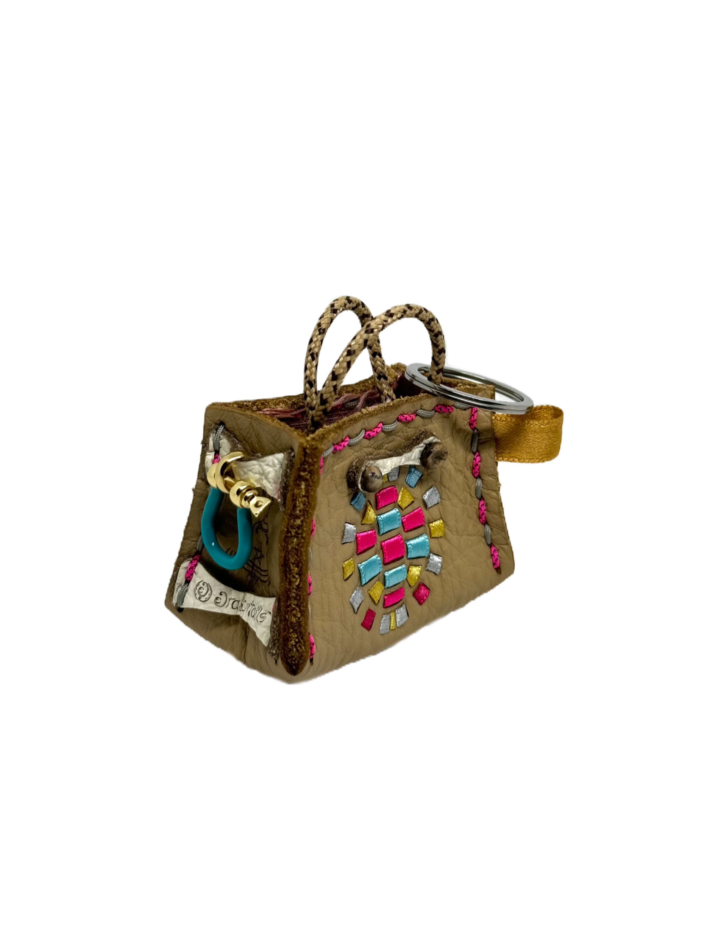Bubblegum Turtle Tinker Bag Charm