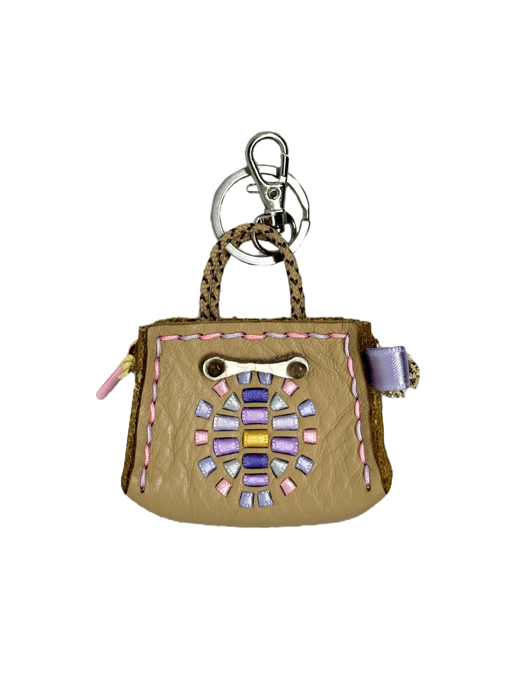 Lilac Turtle Tinker Bag Charm