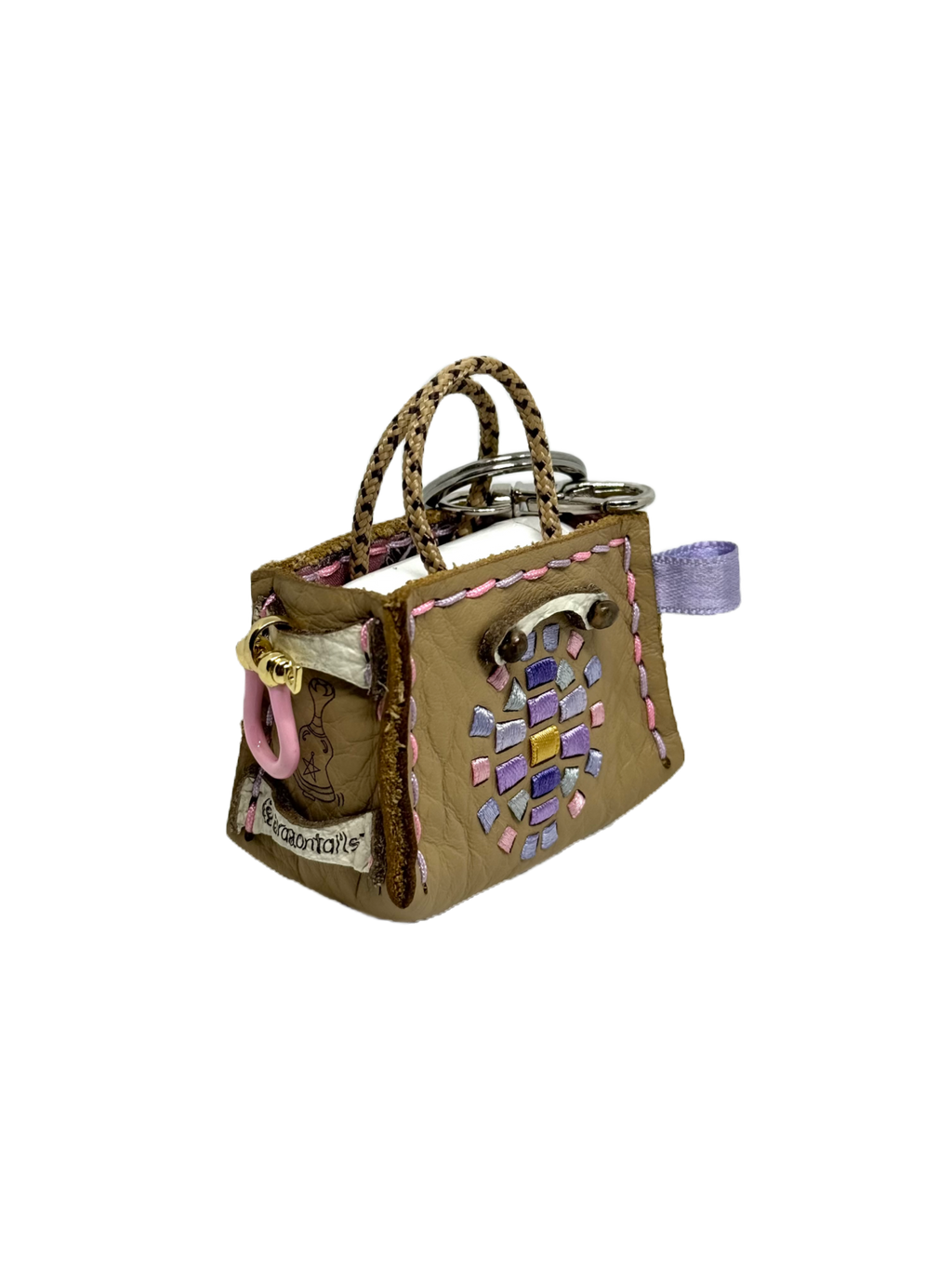Lilac Turtle Tinker Bag Charm