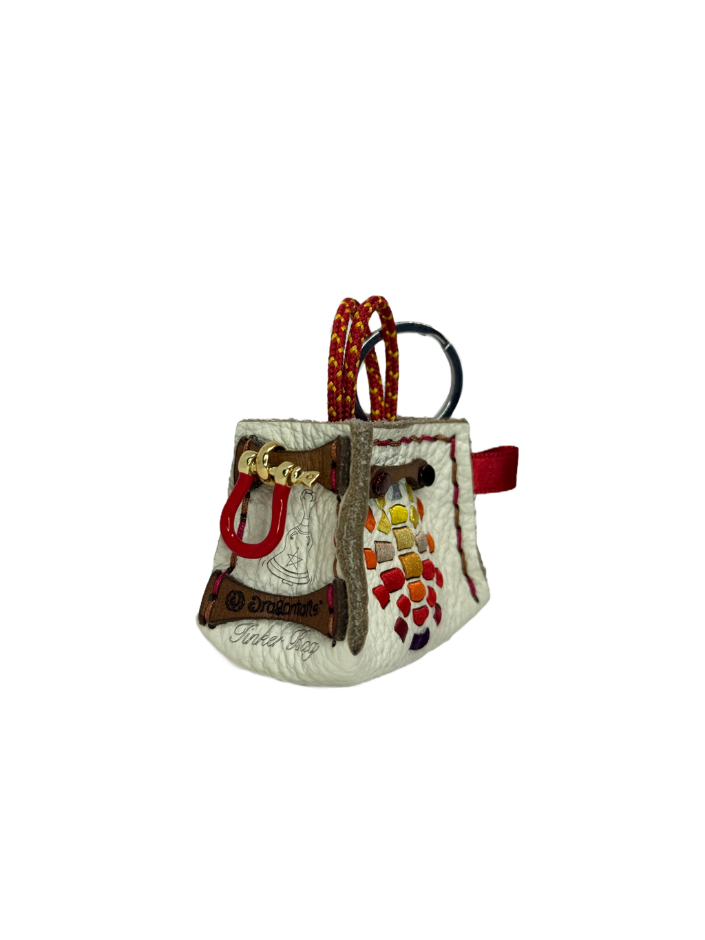 Flaming Turtle Tinker Bag Charm