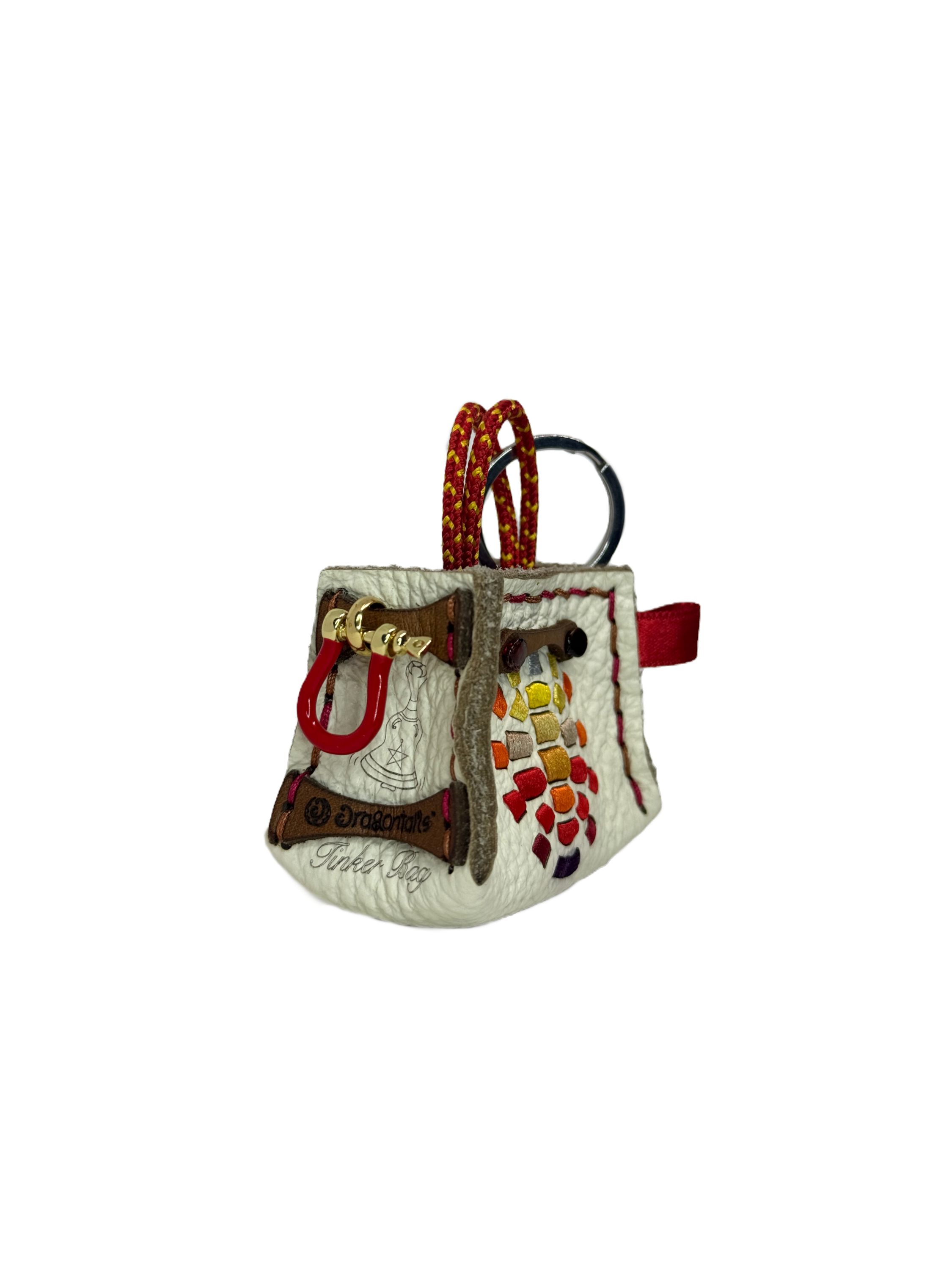 Flaming Turtle Tinker Bag Charm