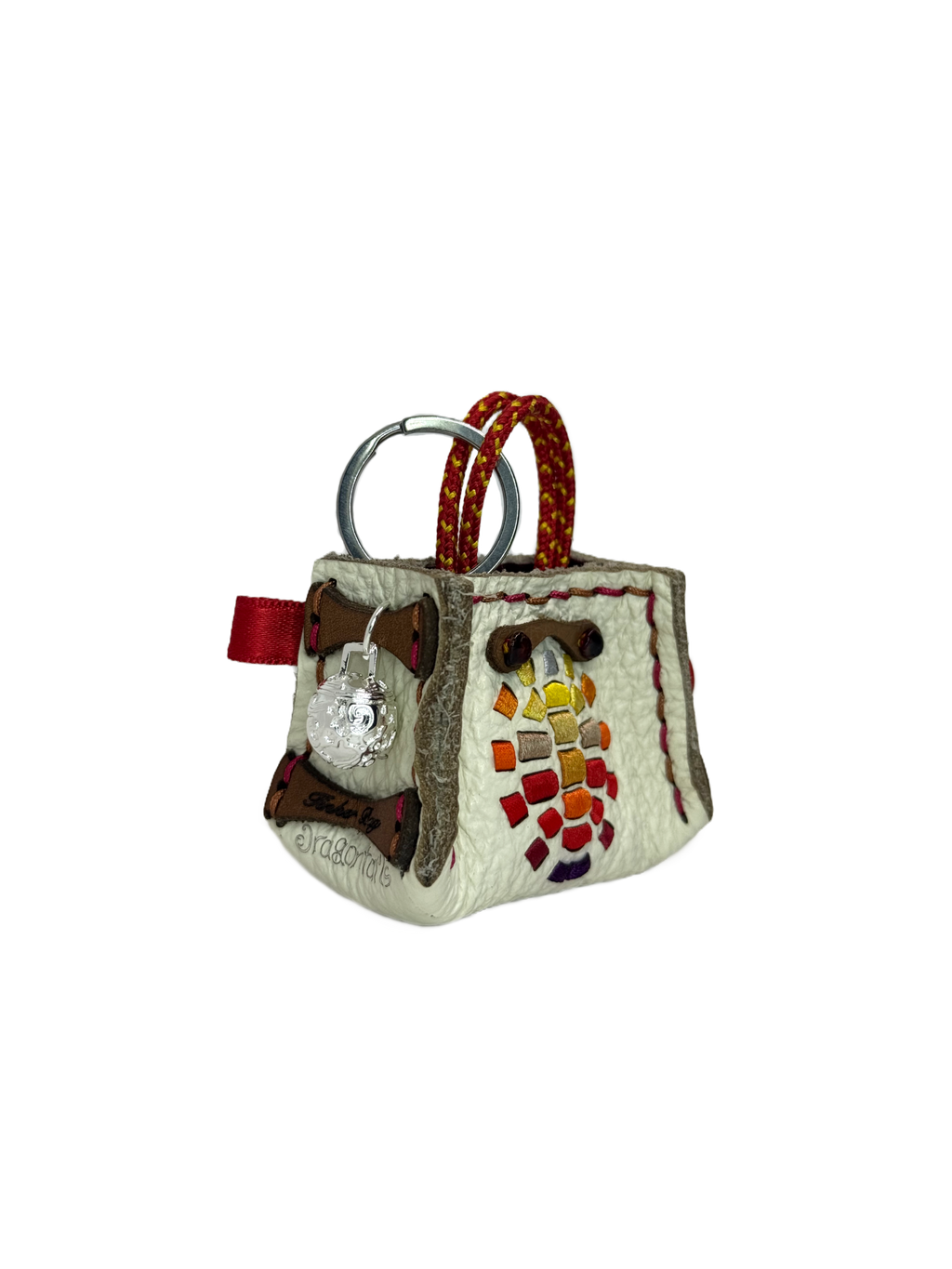 Flaming Turtle Tinker Bag Charm