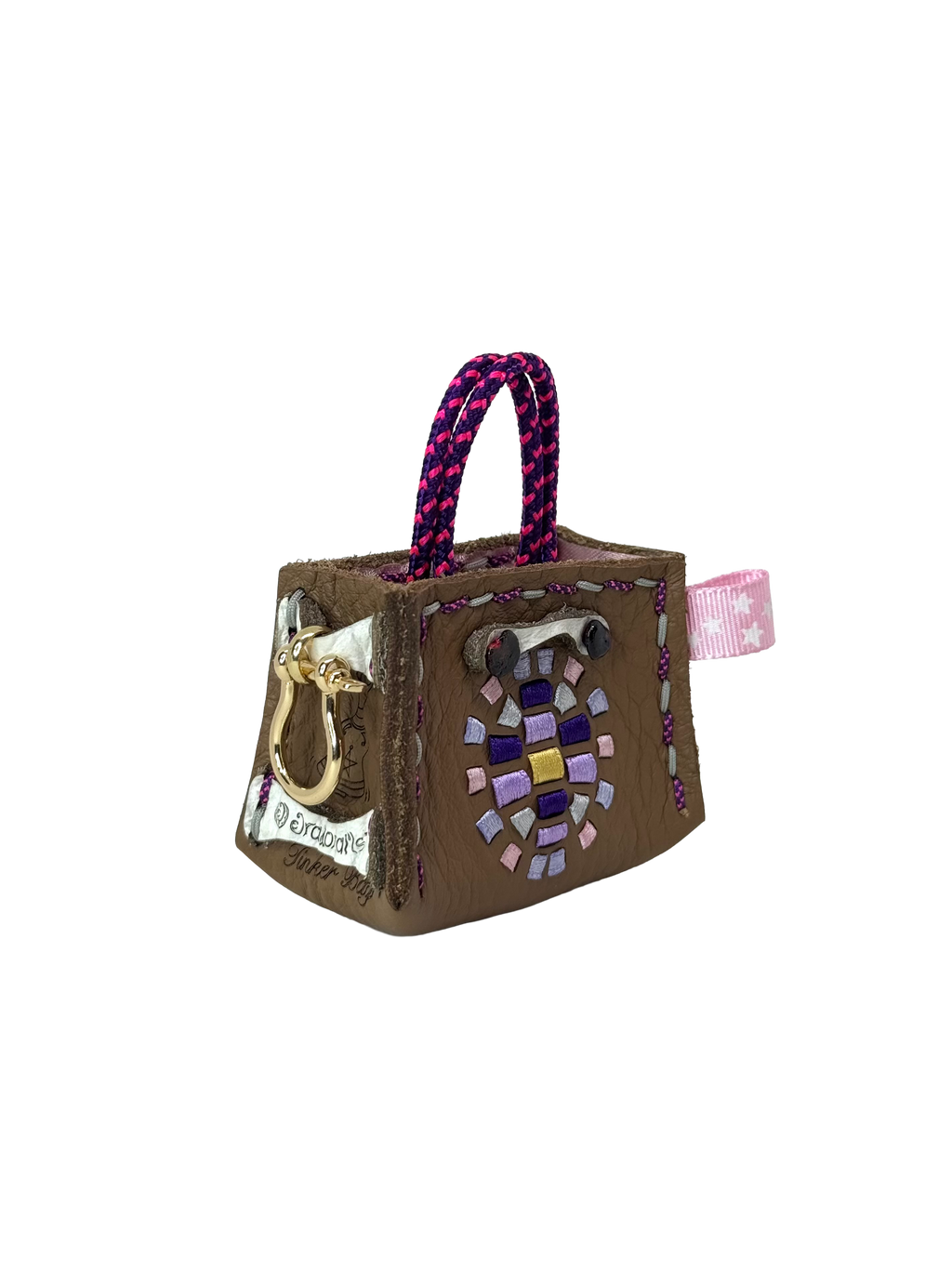 Lilac Turtle Tinker Bag Charm