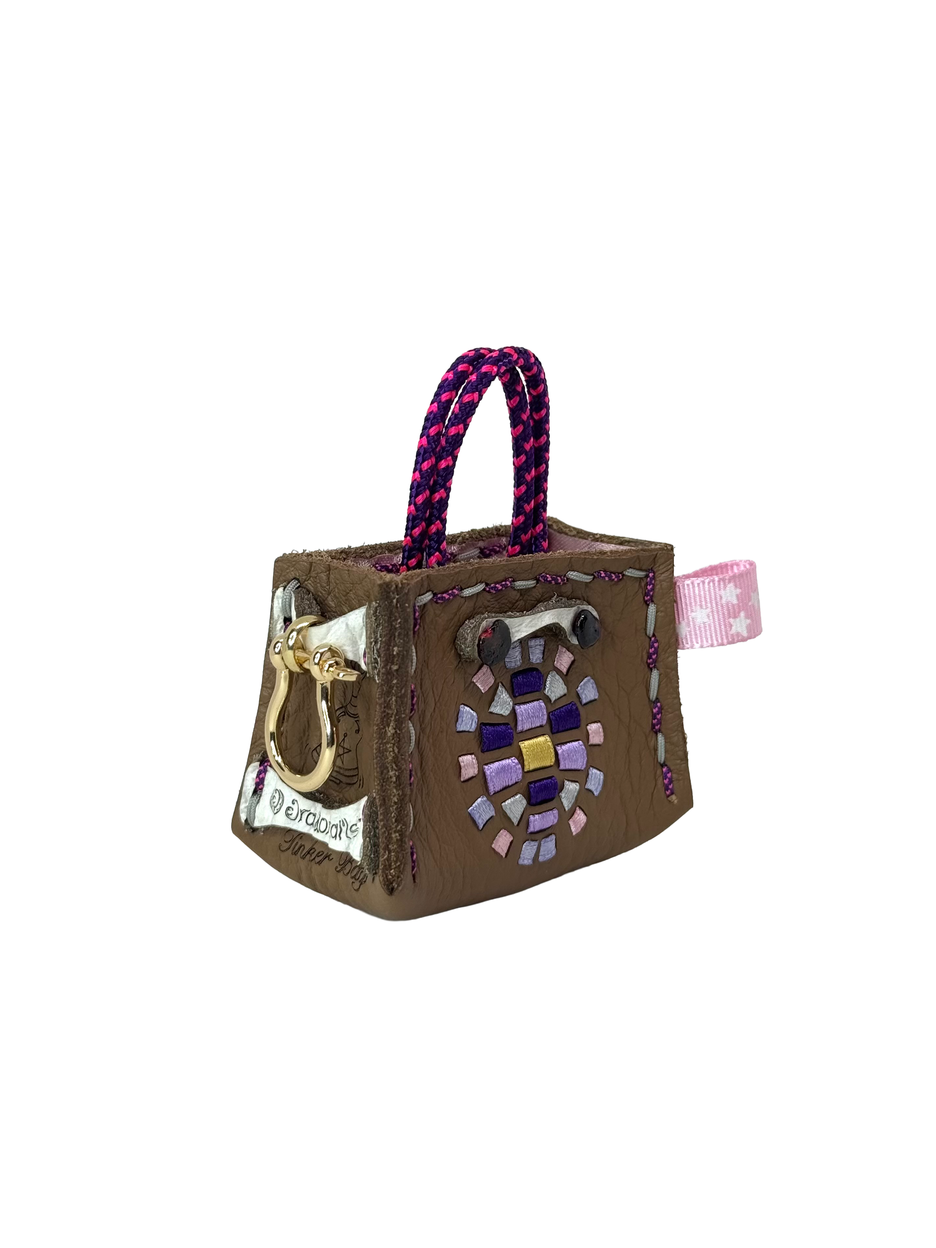 Lilac Turtle Tinker Bag Charm