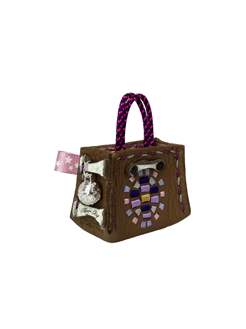 Lilac Turtle Tinker Bag Charm