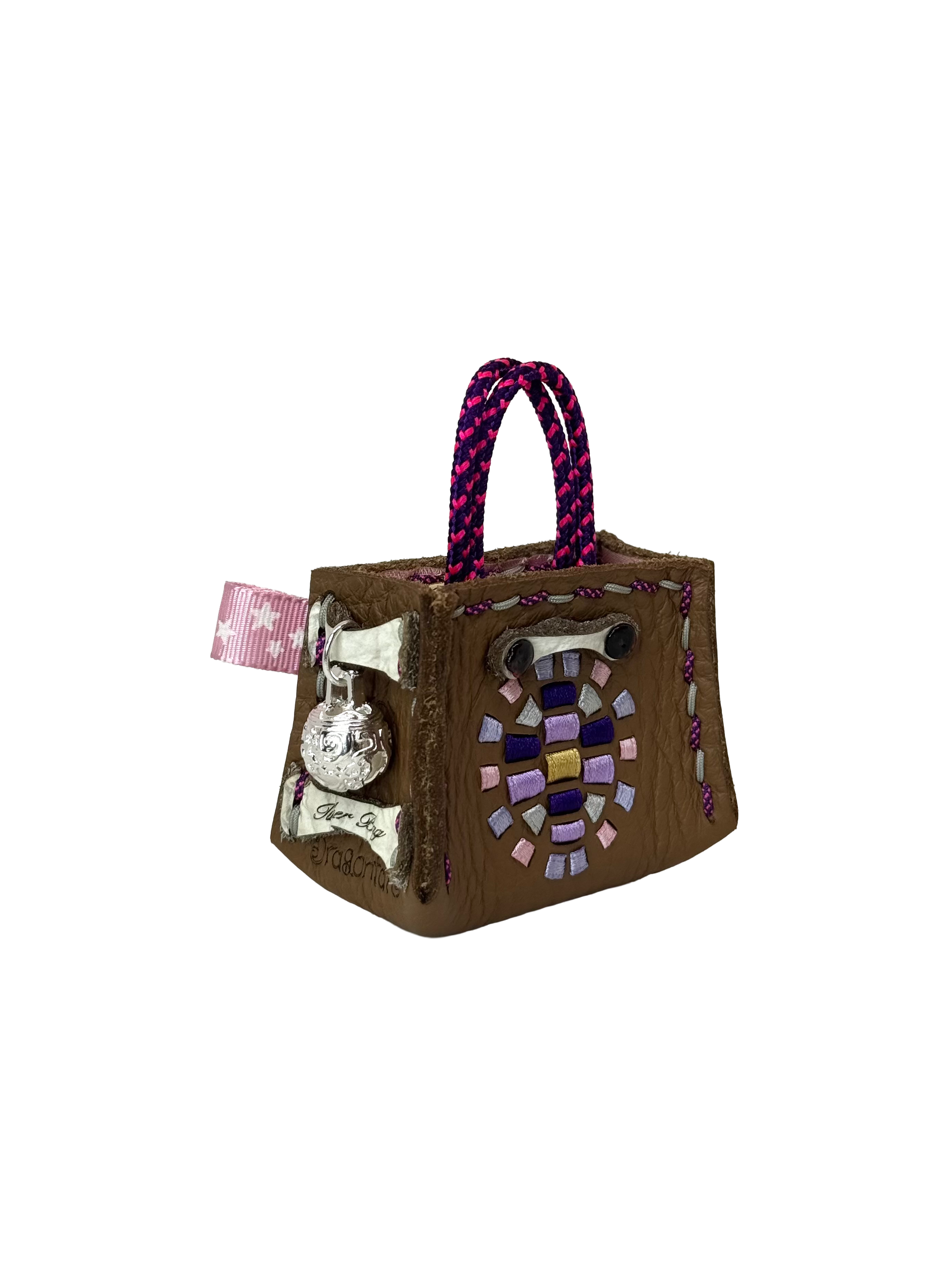 Lilac Turtle Tinker Bag Charm