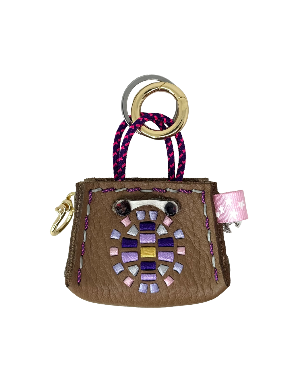 Lilac Turtle Tinker Bag Charm