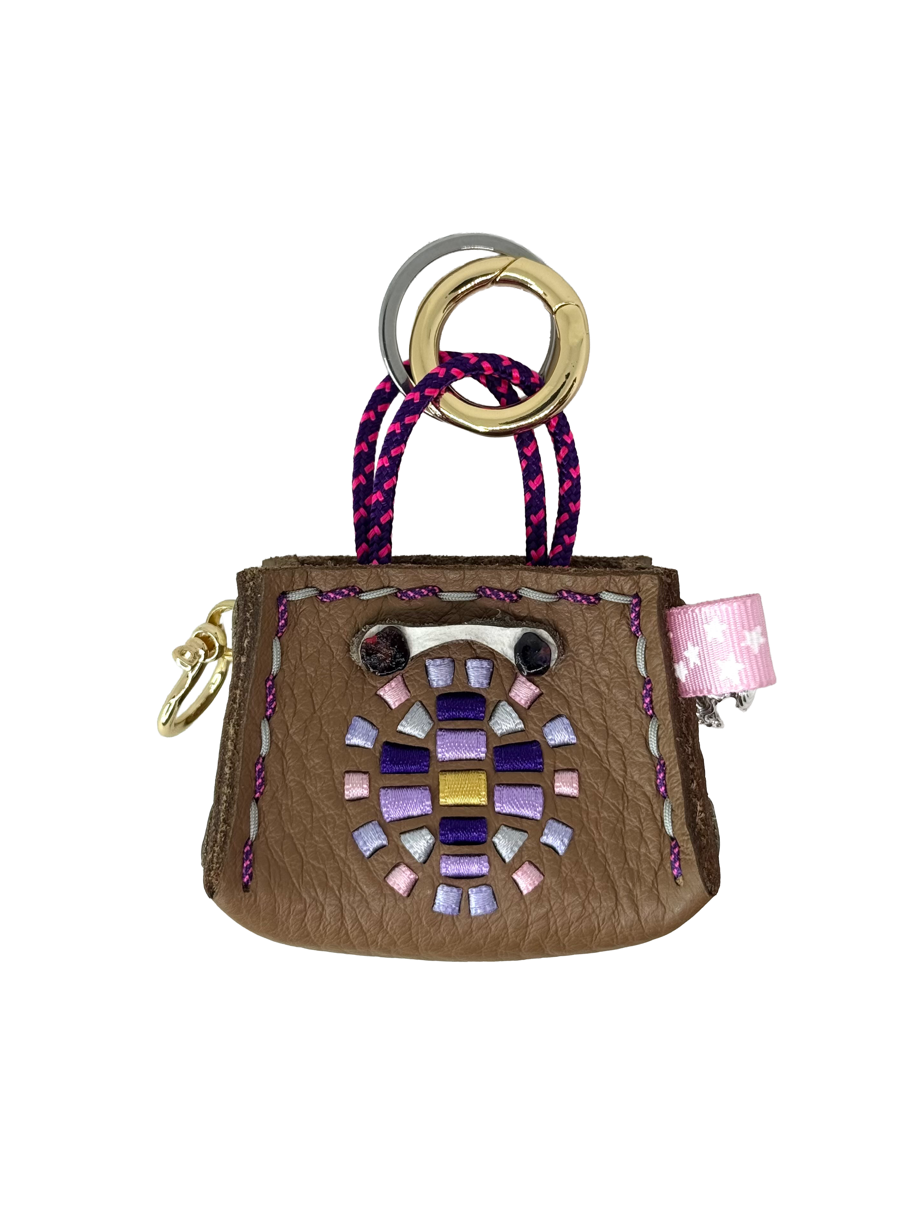 Lilac Turtle Tinker Bag Charm