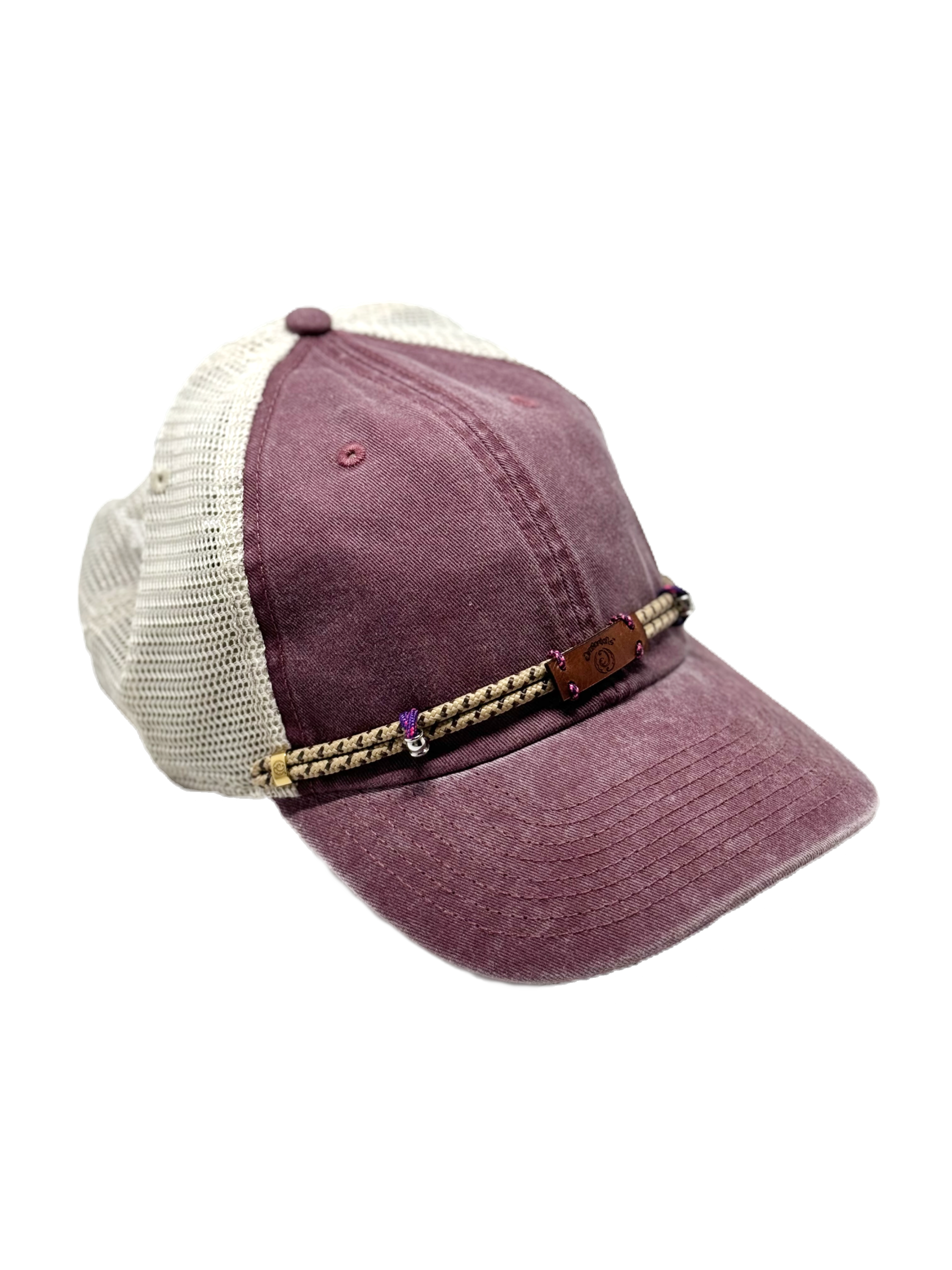 Washed Burgundy Cap