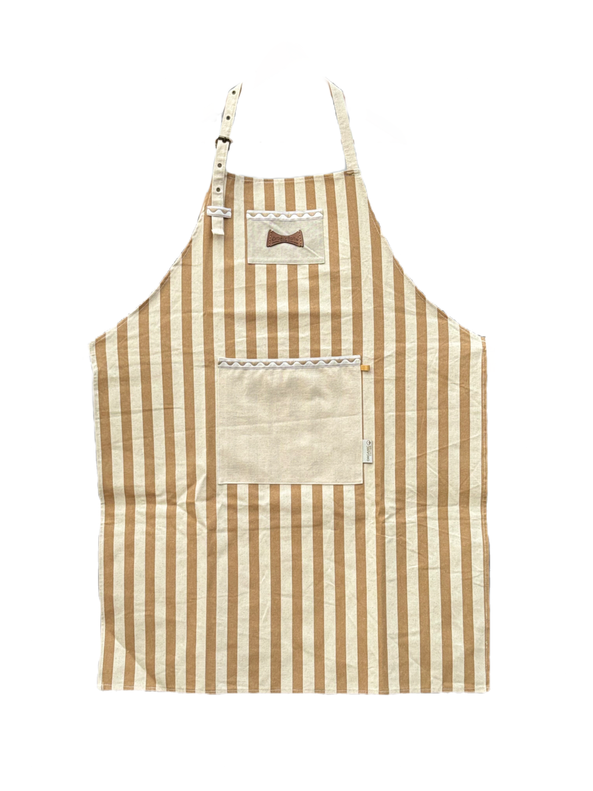 Beige Organic Apron