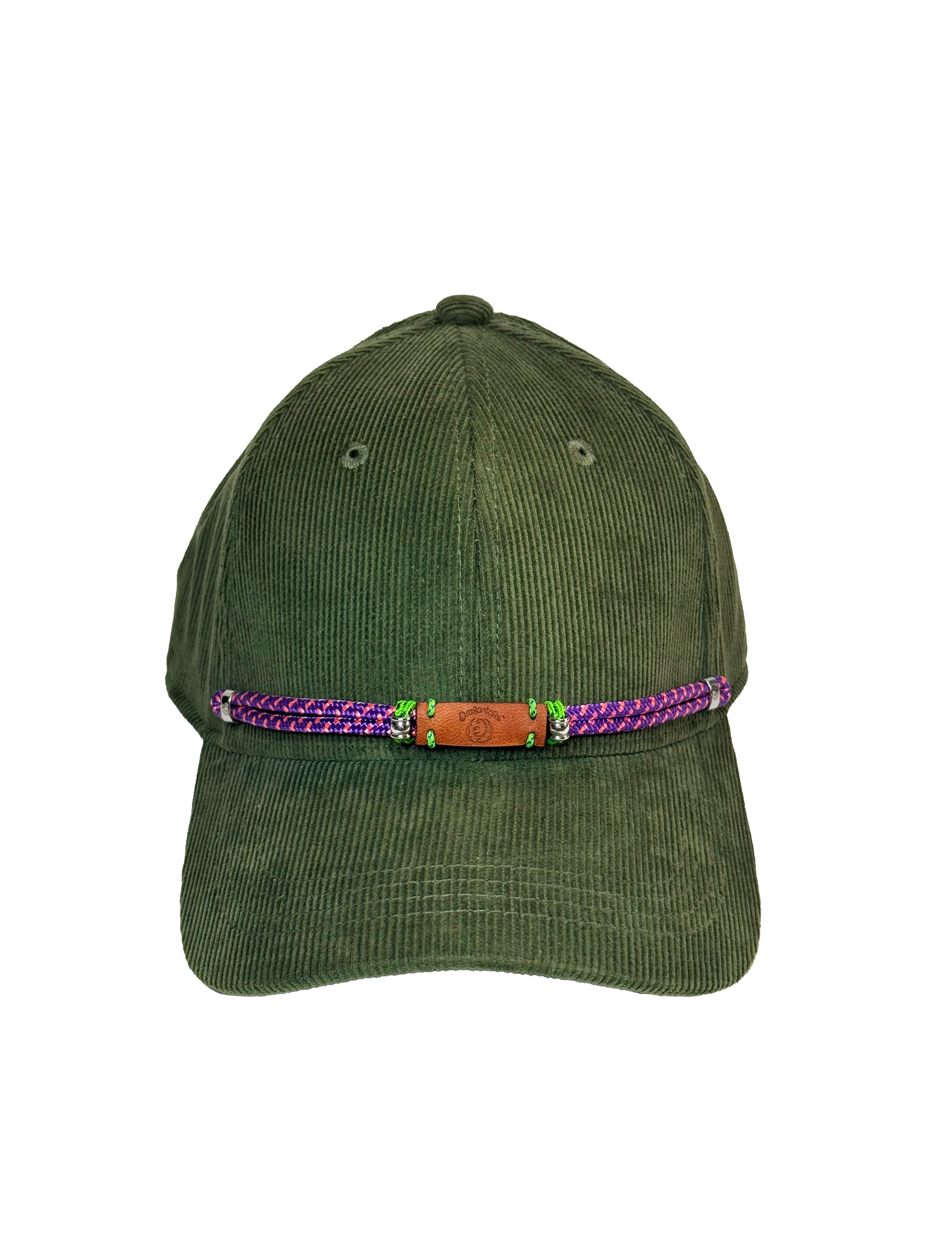 Green Cord Cap