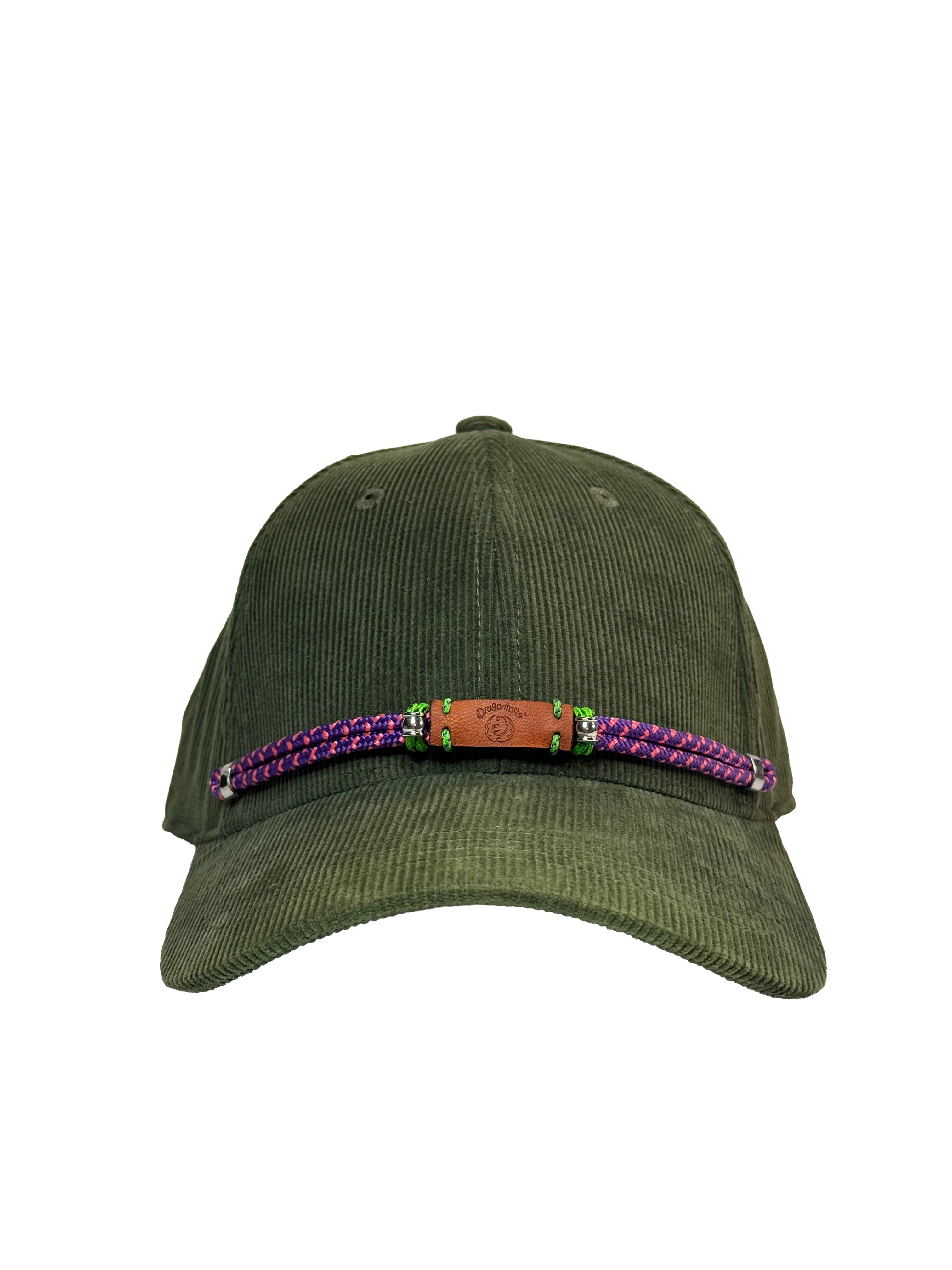 Green Cord Cap