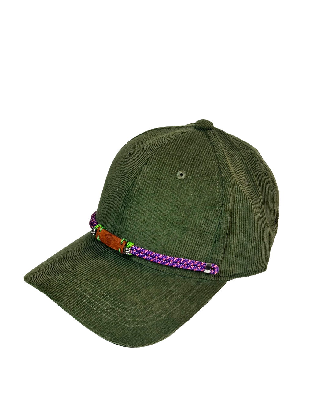 Green Cord Cap