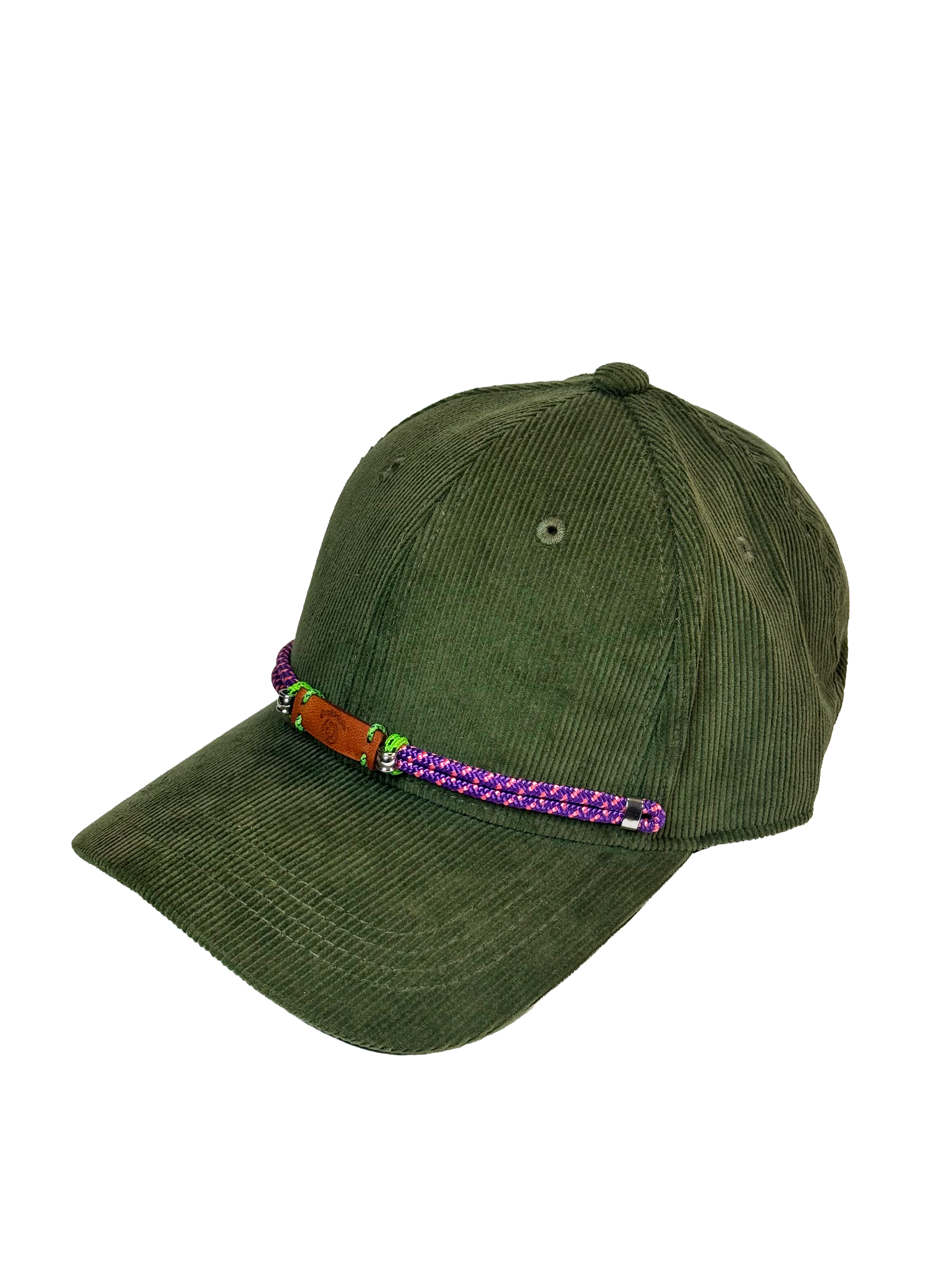 Green Cord Cap