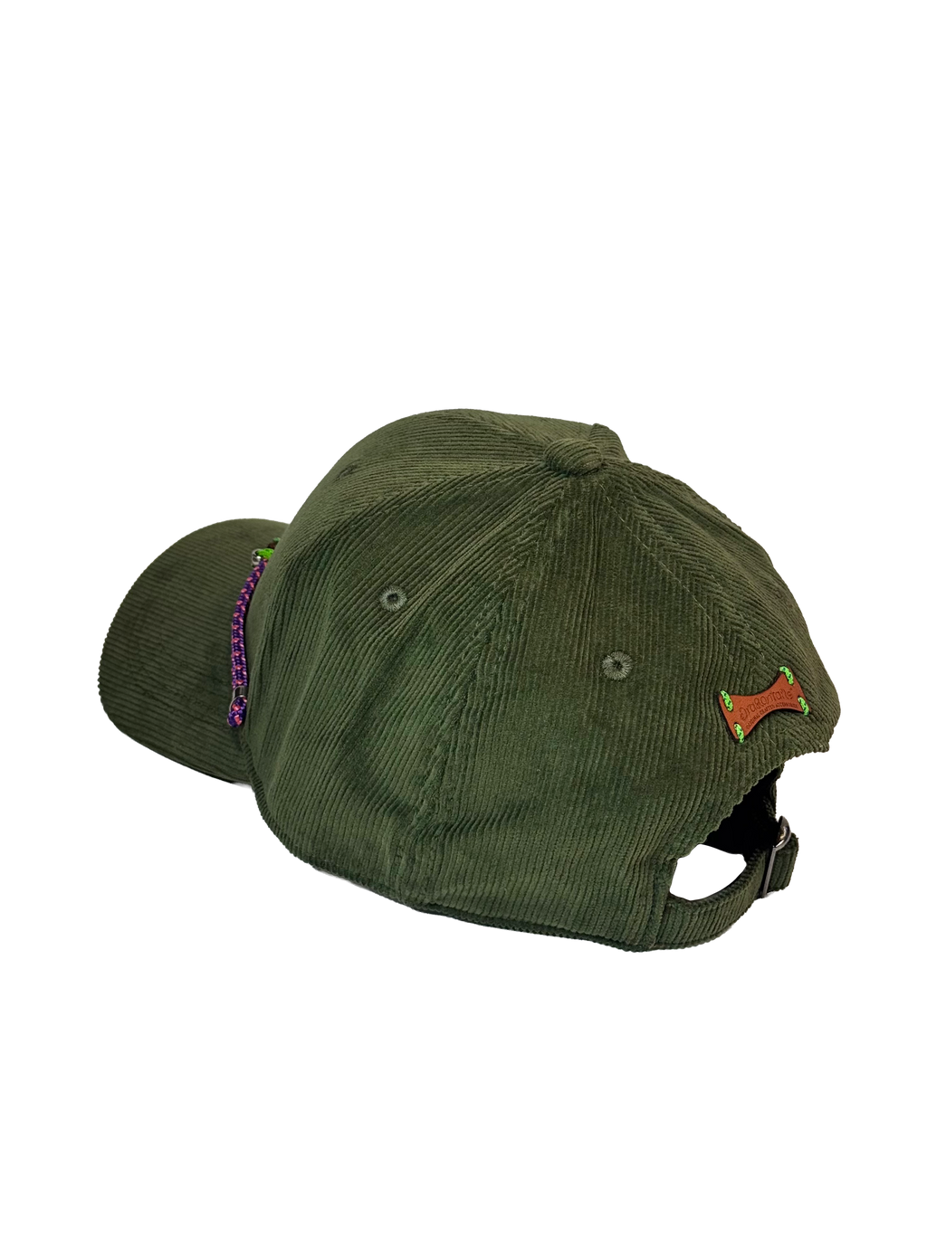 Green Cord Cap