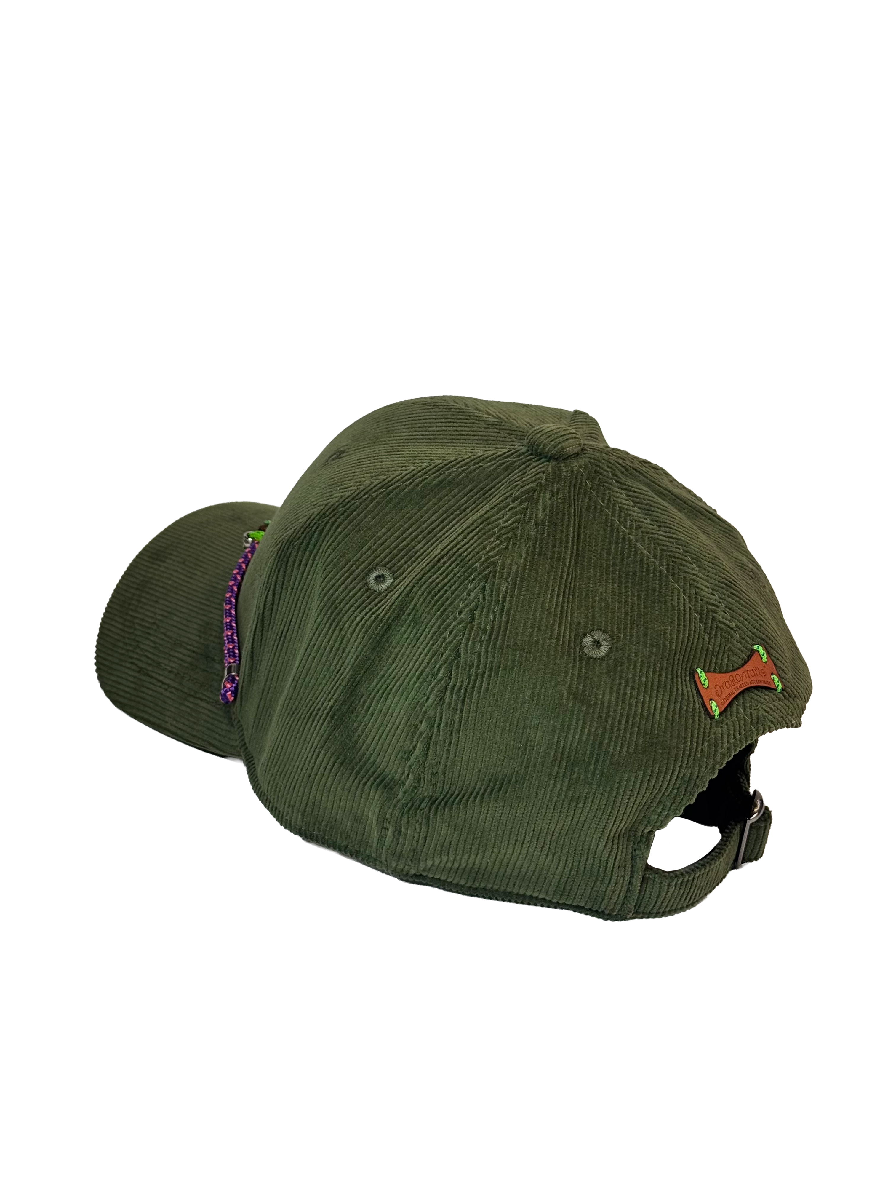 Green Cord Cap