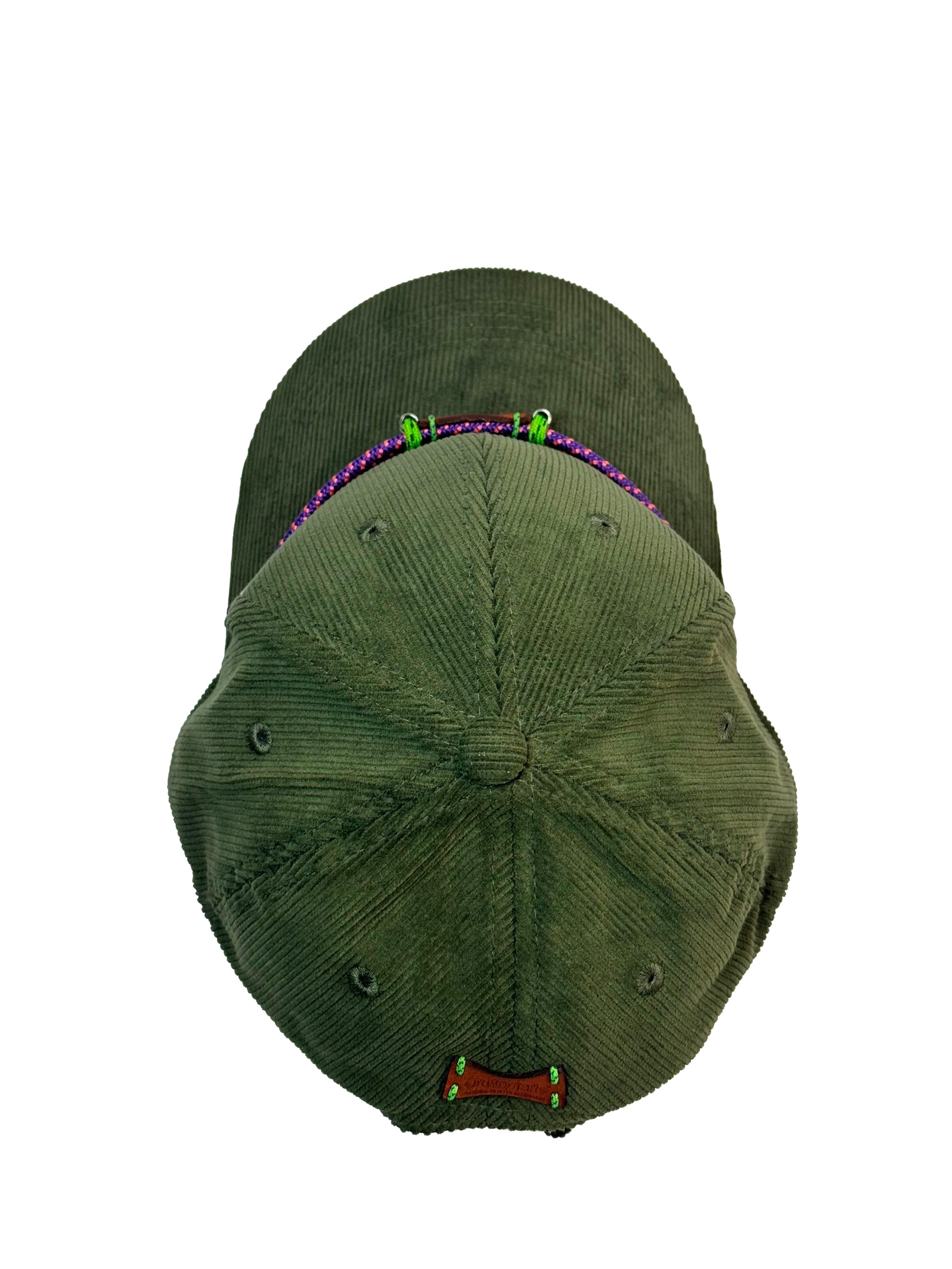 Green Cord Cap