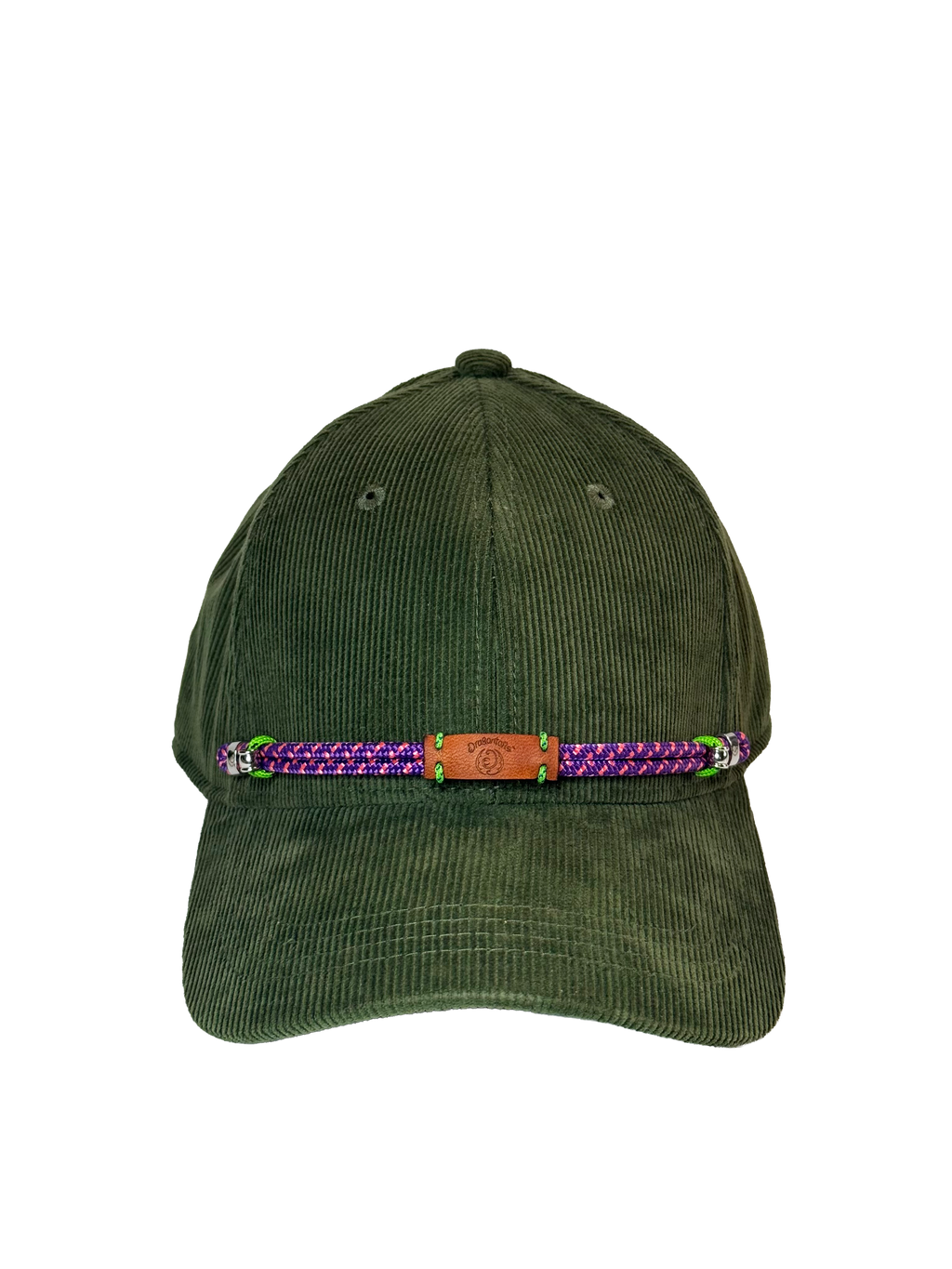 Green Cord Cap