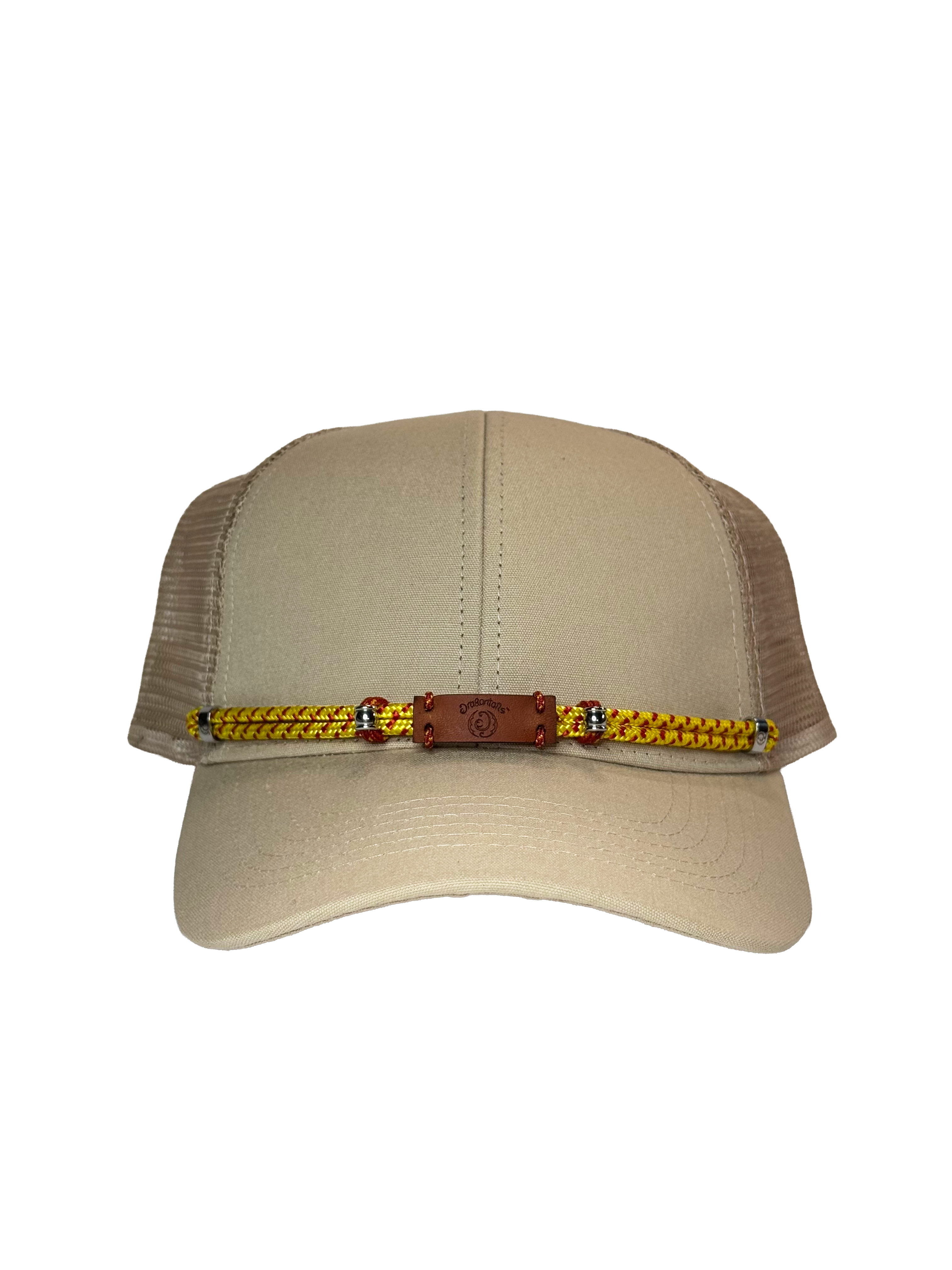 Structured Tan Cap