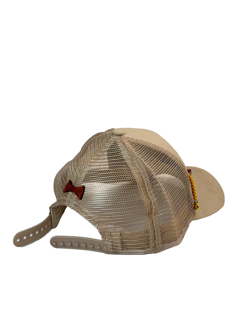 Structured Tan Cap