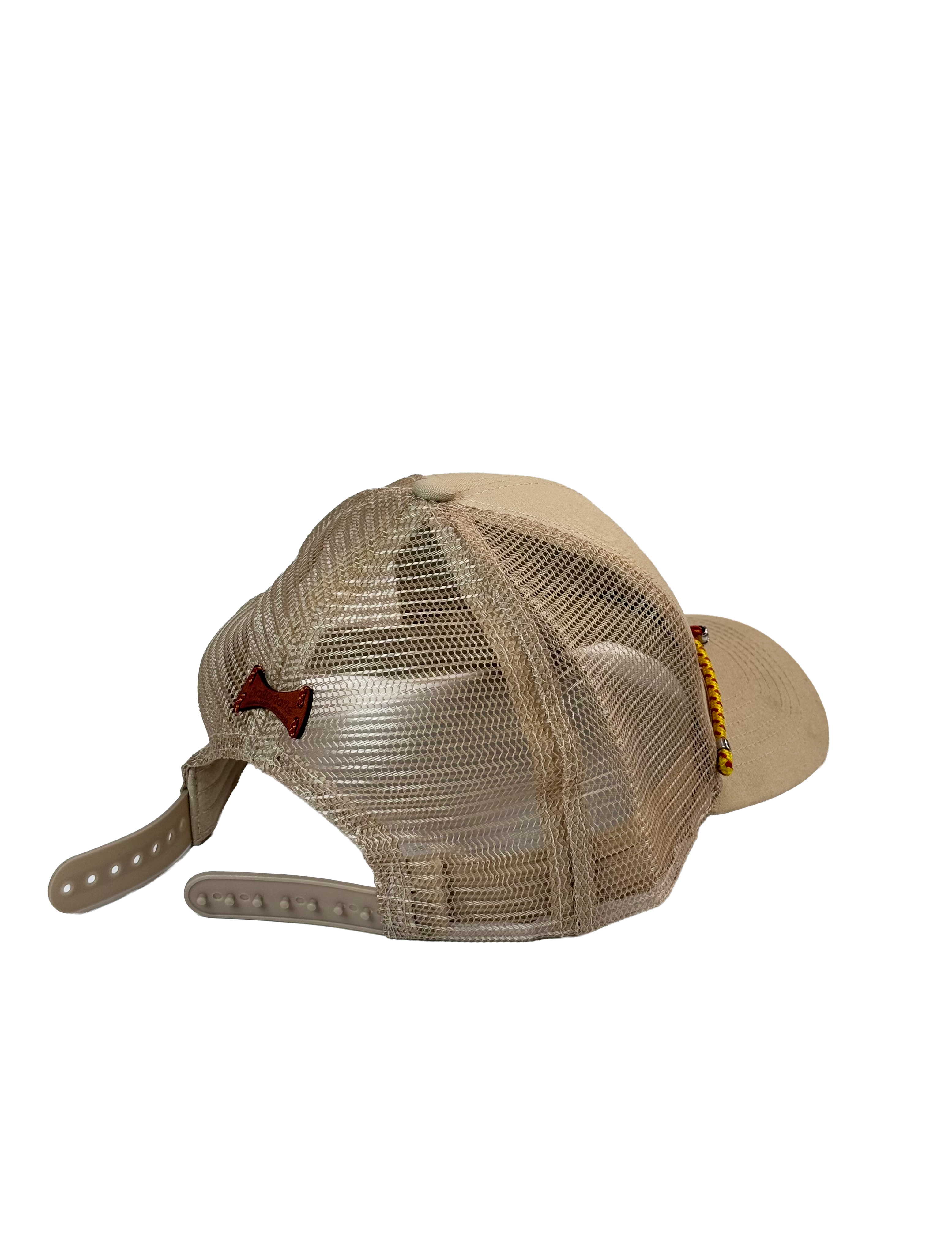 Structured Tan Cap