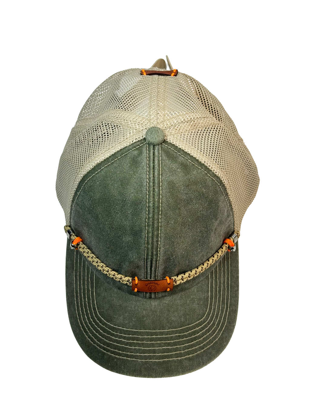 Washed Green Cap