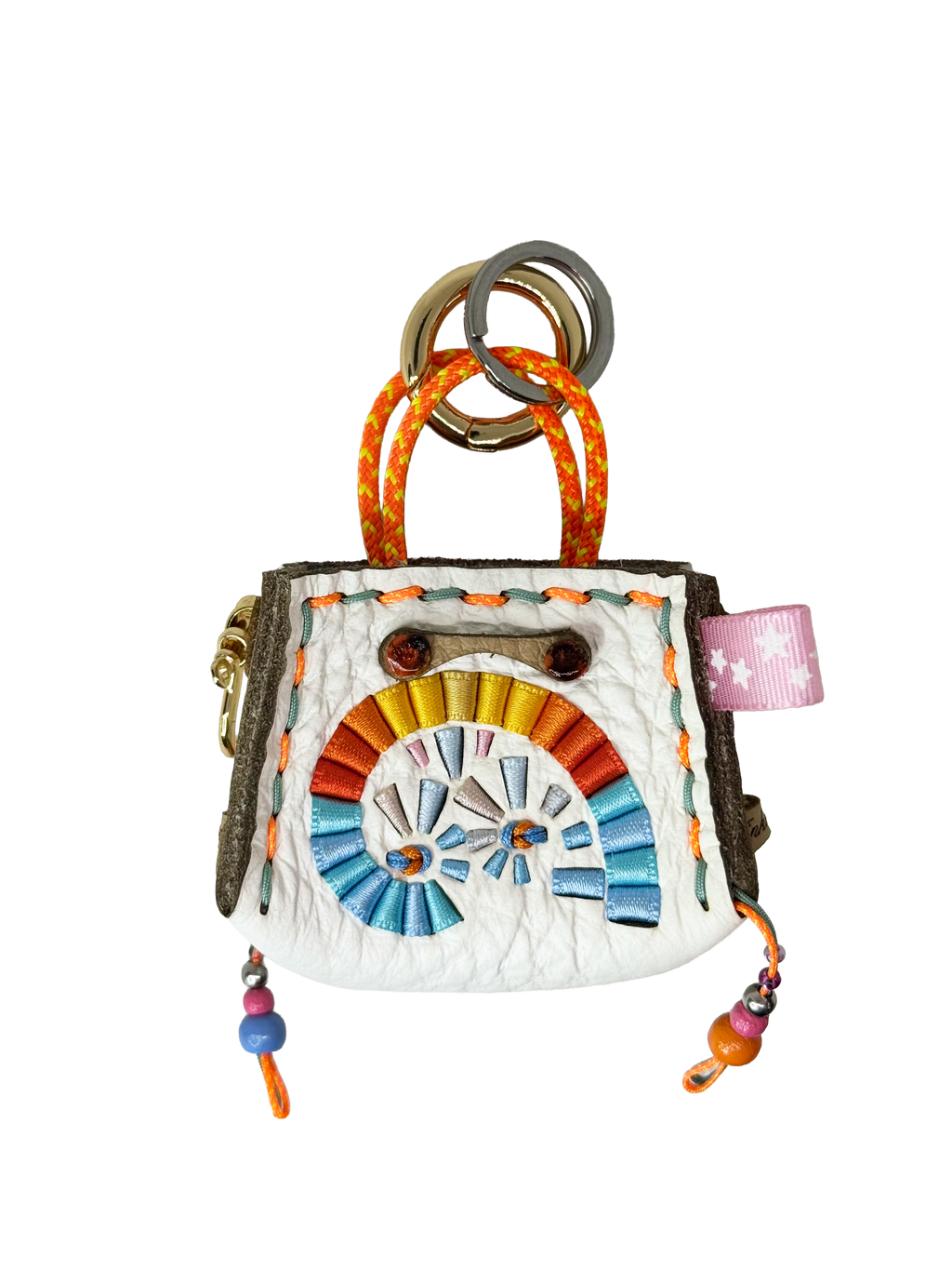 Sunrise Spiral Tinker Bag Charm