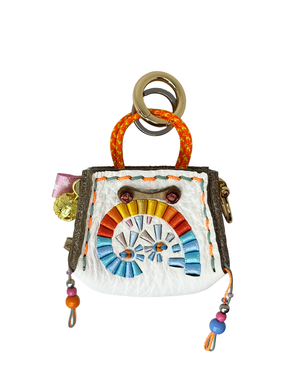Sunrise Spiral Tinker Bag Charm
