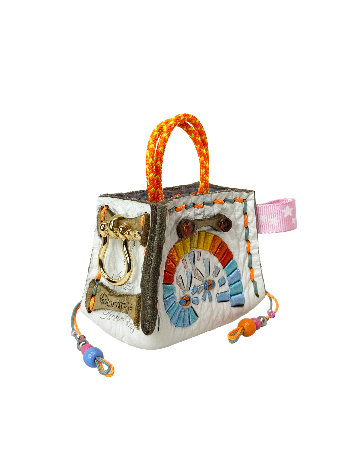 Sunrise Spiral Tinker Bag Charm
