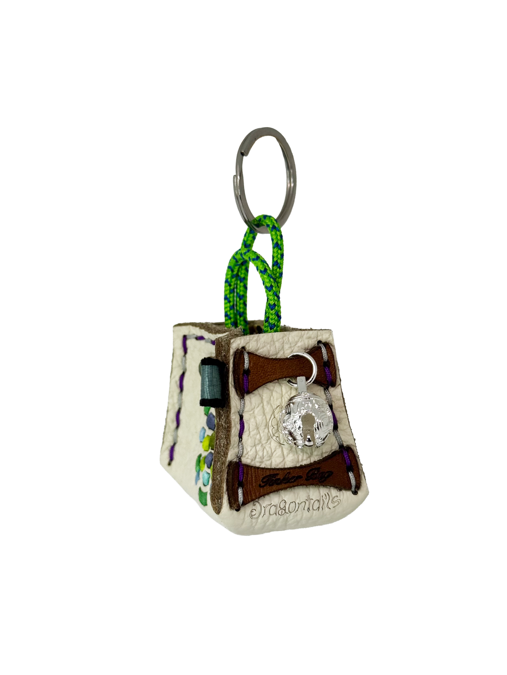Green Turtle Tinker Bag Charm