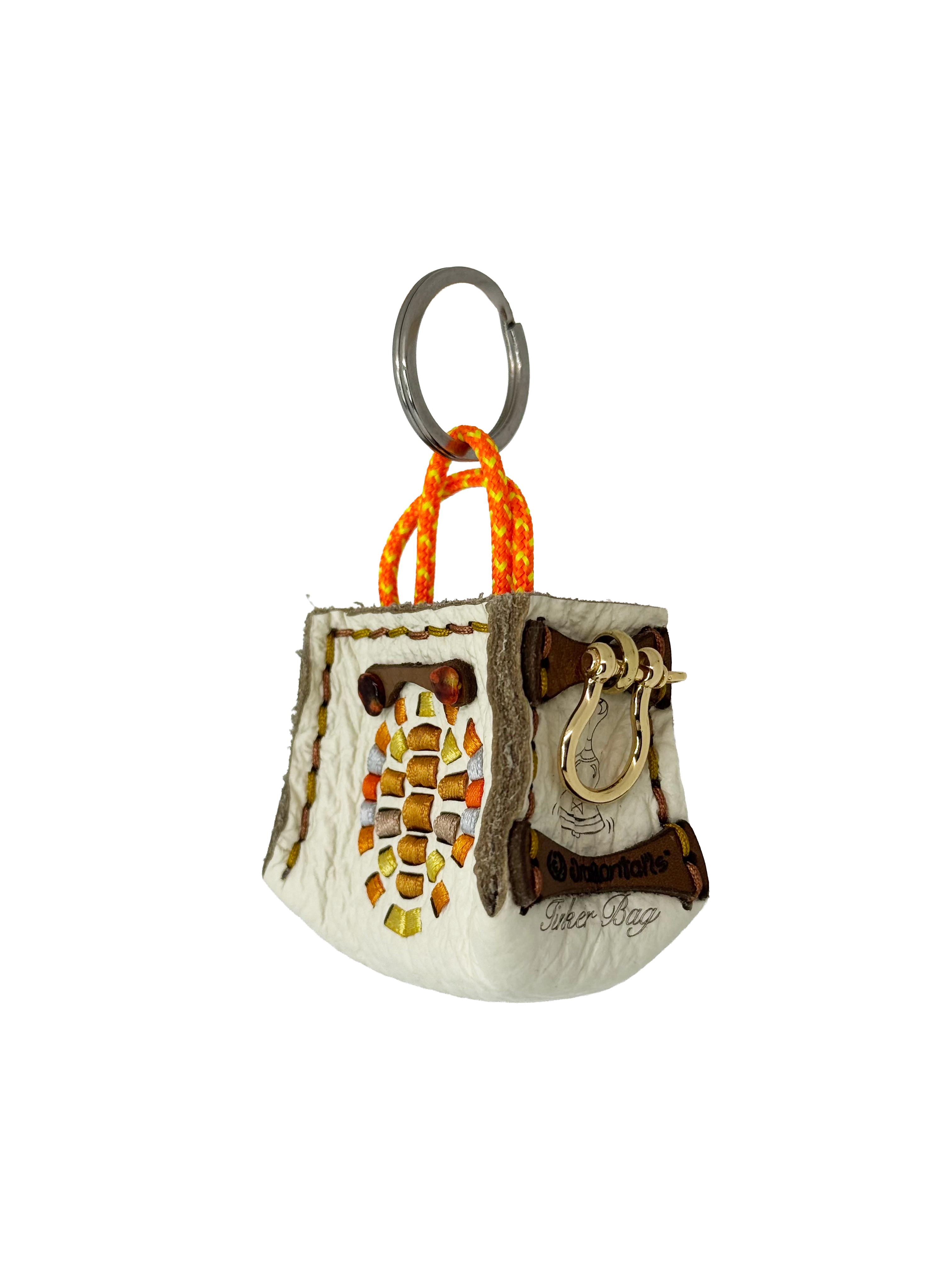 Orange Turtle Tinker Bag Charm