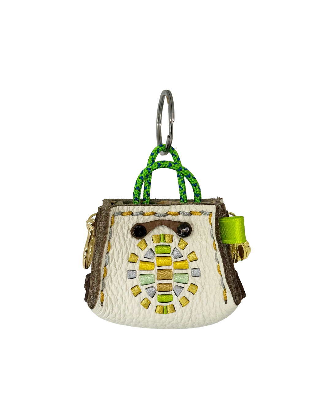 Lime Turtle Tinker Bag Charm