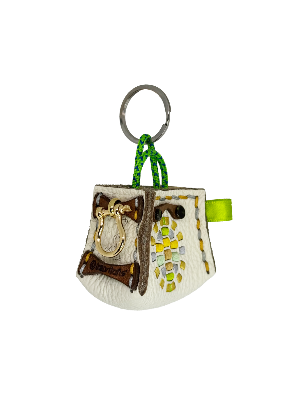Lime Turtle Tinker Bag Charm