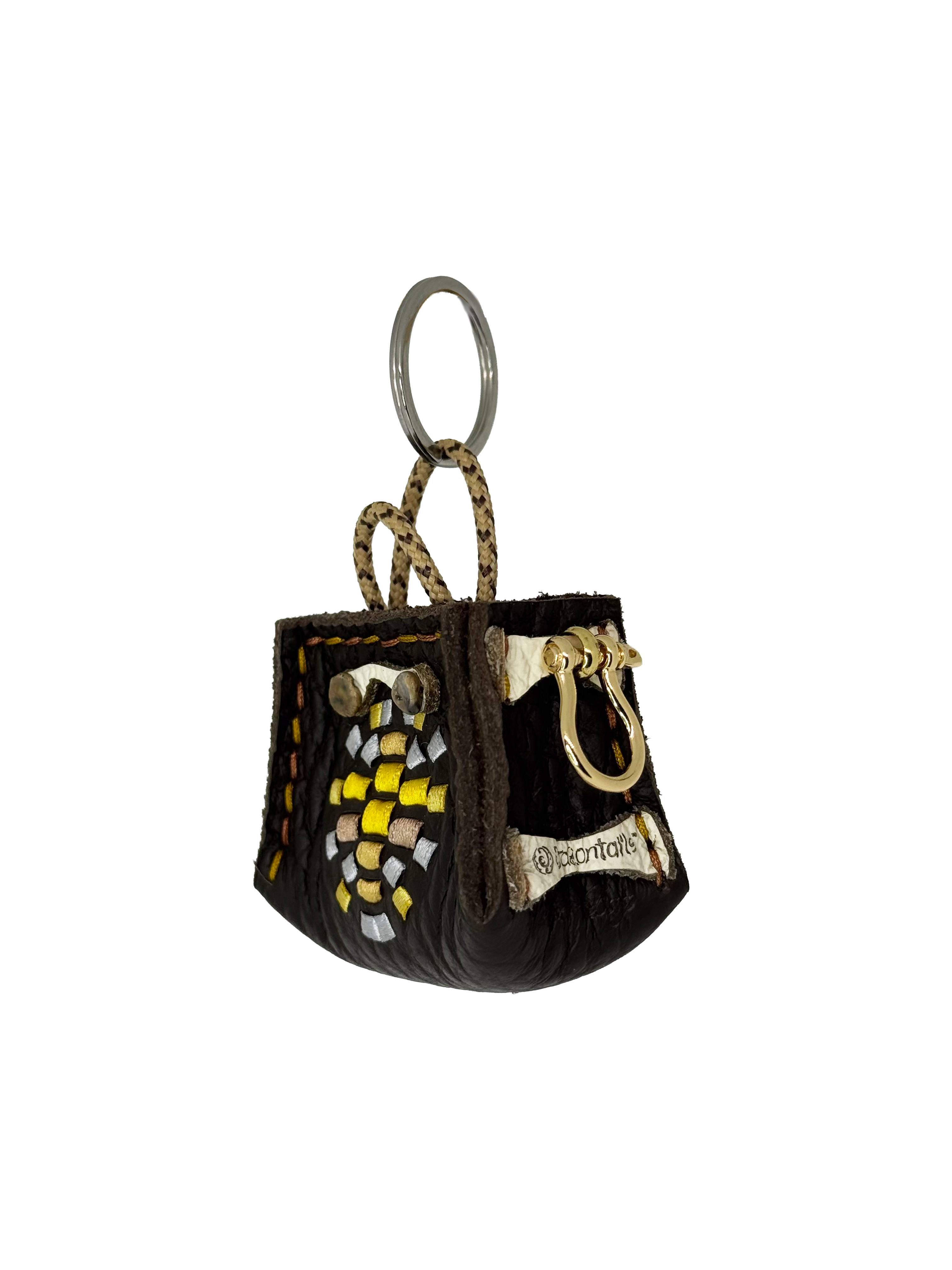 Gold Turtle Tinker Bag Charm