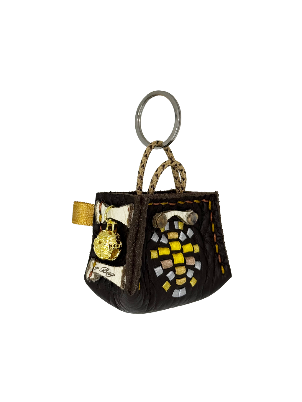 Gold Turtle Tinker Bag Charm